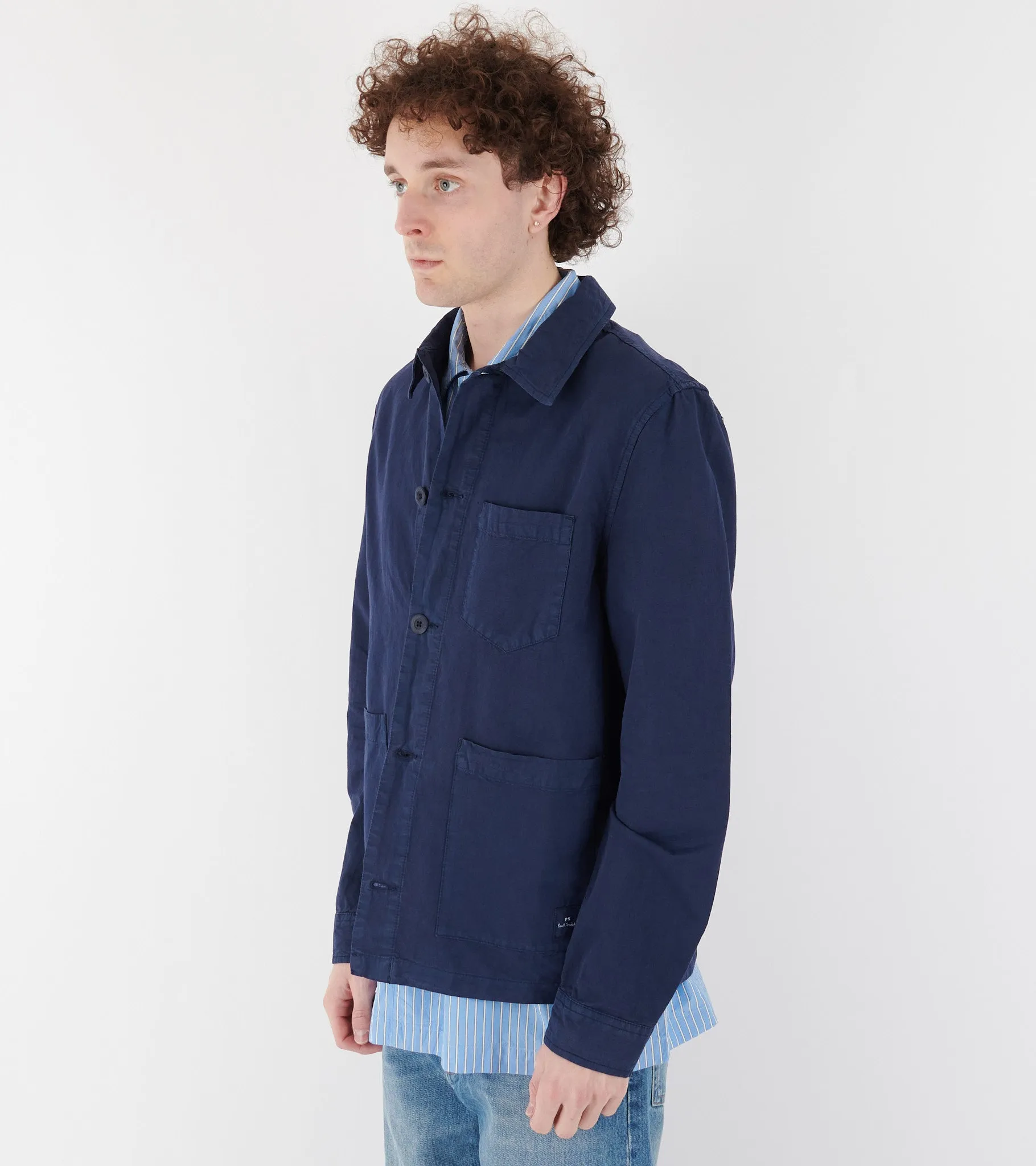 Casual Fit Jacket Navy