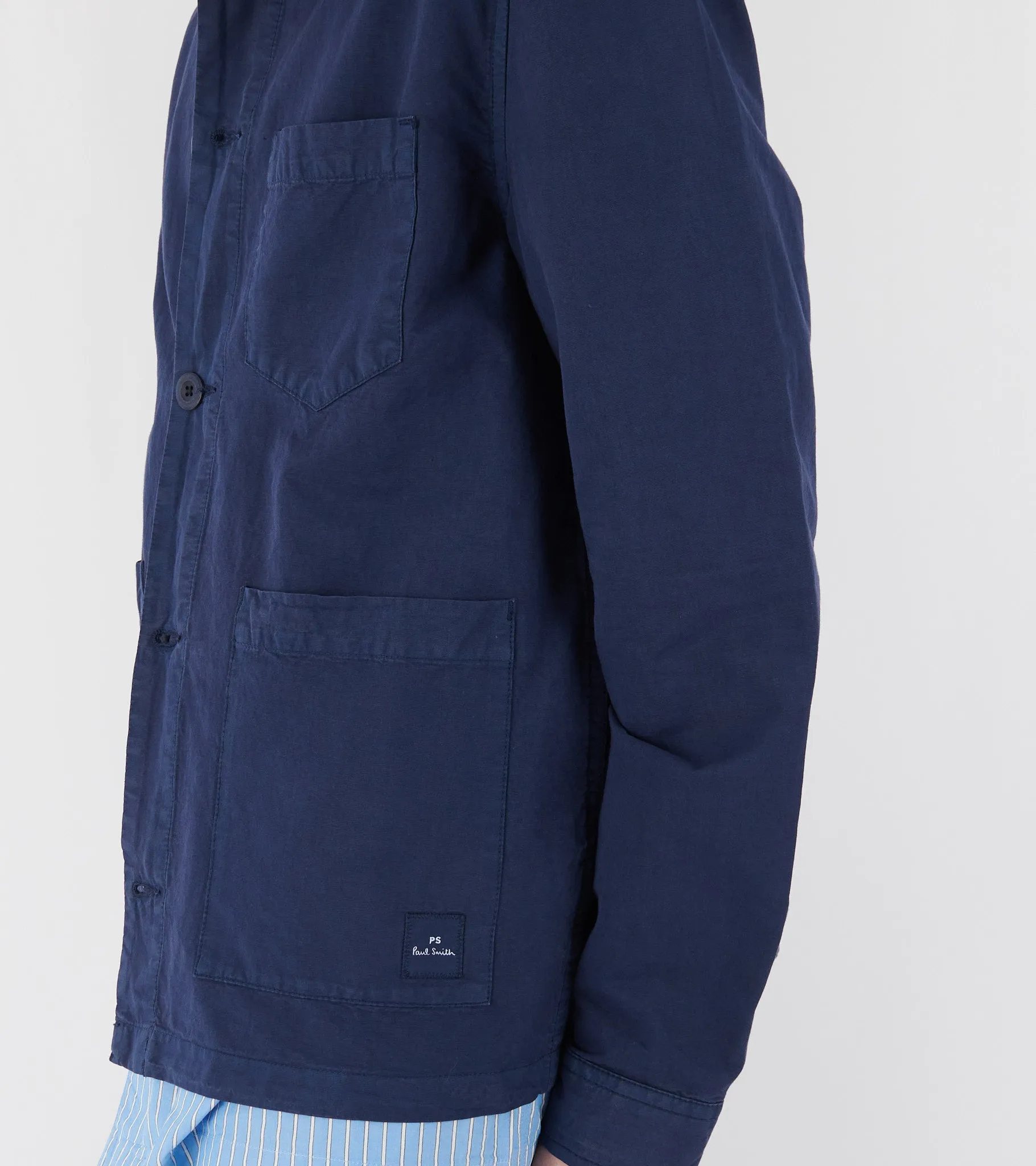 Casual Fit Jacket Navy
