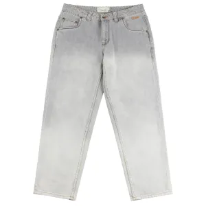 CLASSIC RELAXED DENIM PANTS DIPPED SANDBLASTED GREY