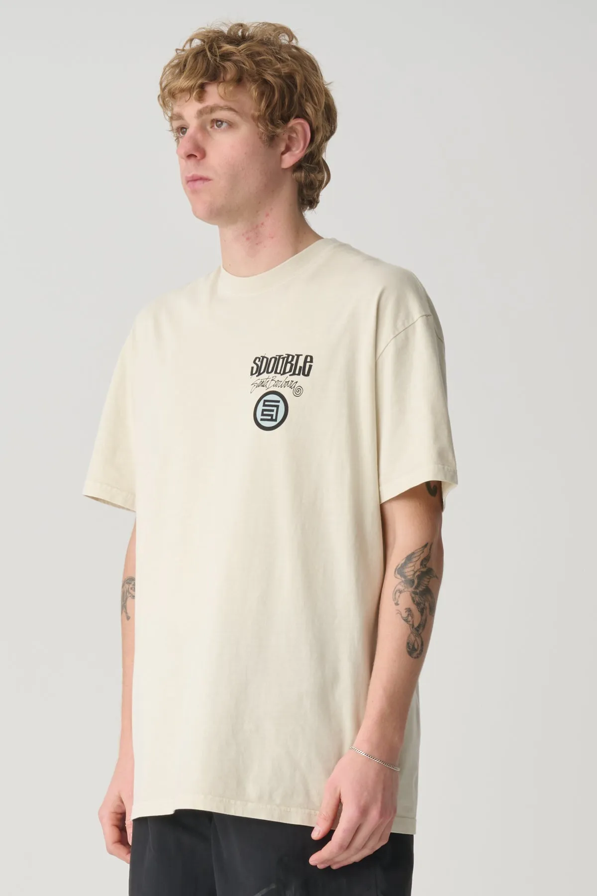 Combo Platter T-Shirt - Washed Sand