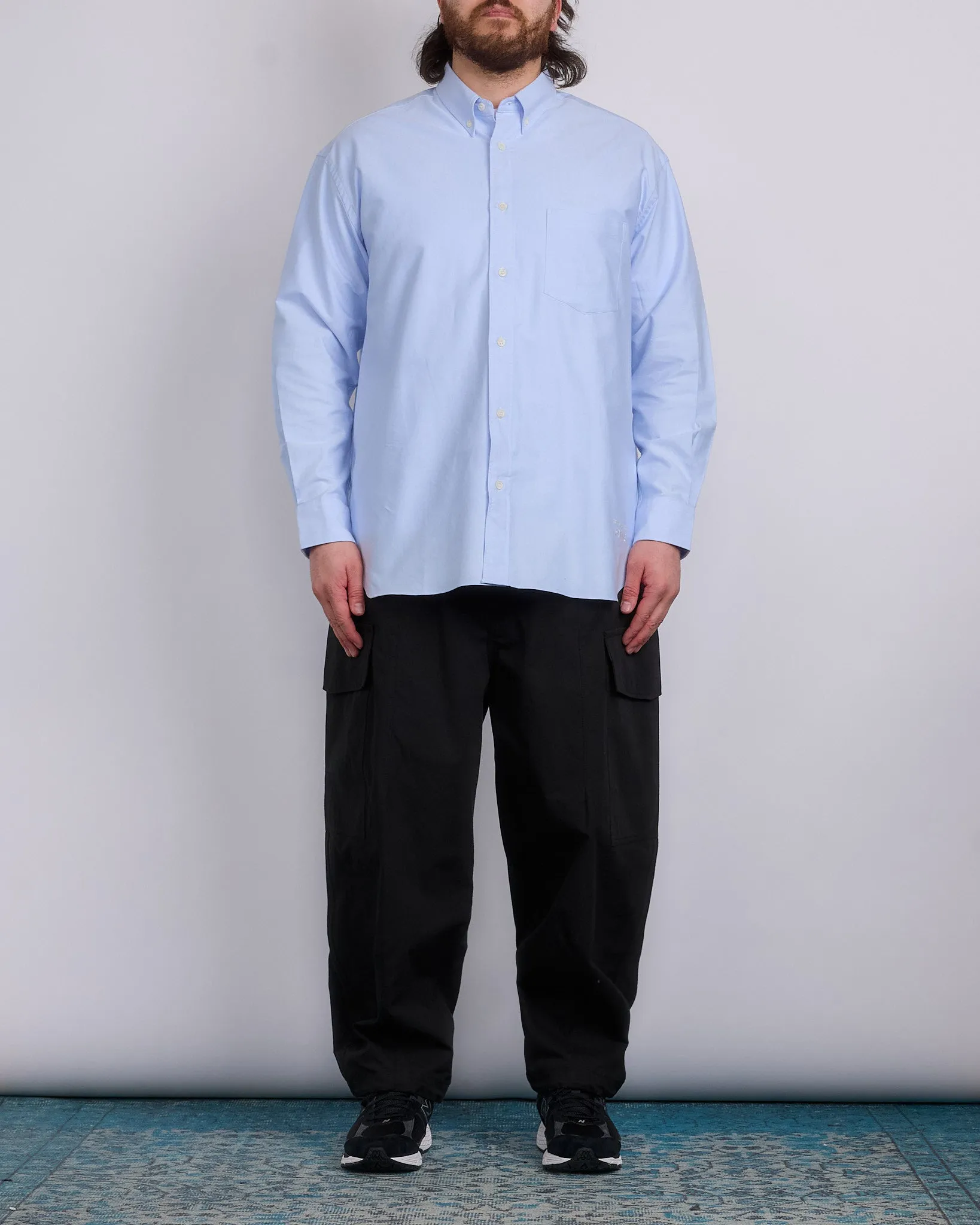 COMME des GARONS HOMME Cotton Compact Weather Cargo Pant Black