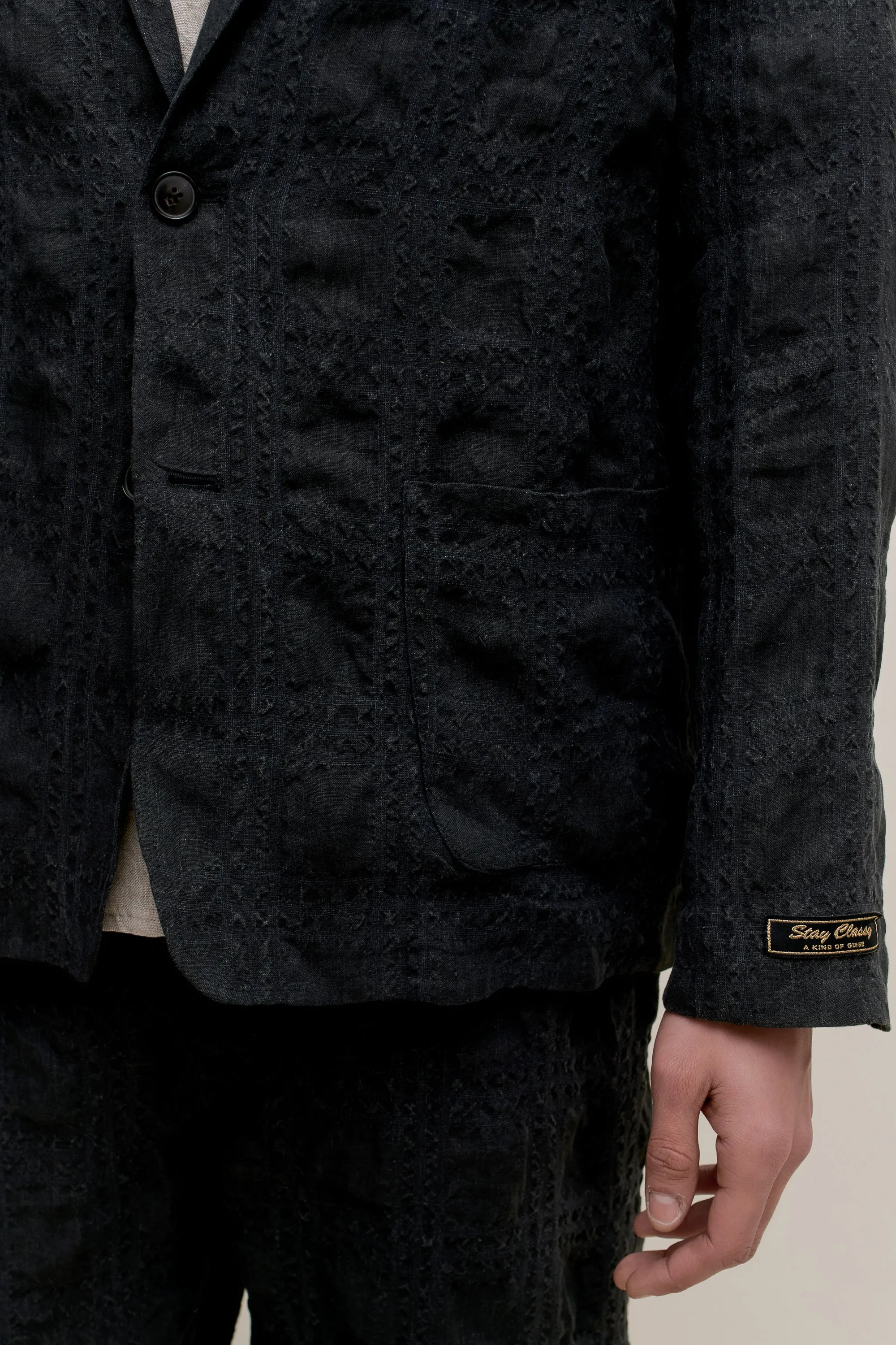 DECONSTRUCTED PEAK BLAZER