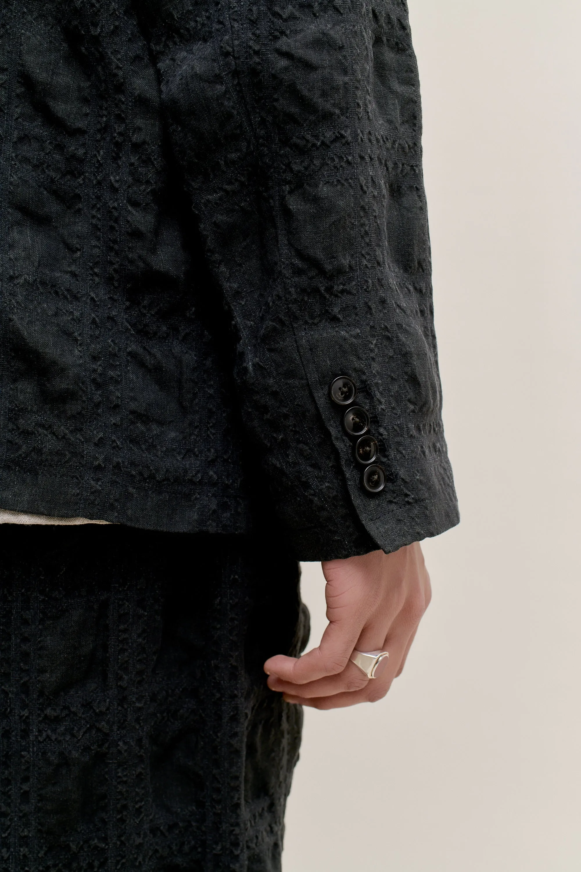 DECONSTRUCTED PEAK BLAZER