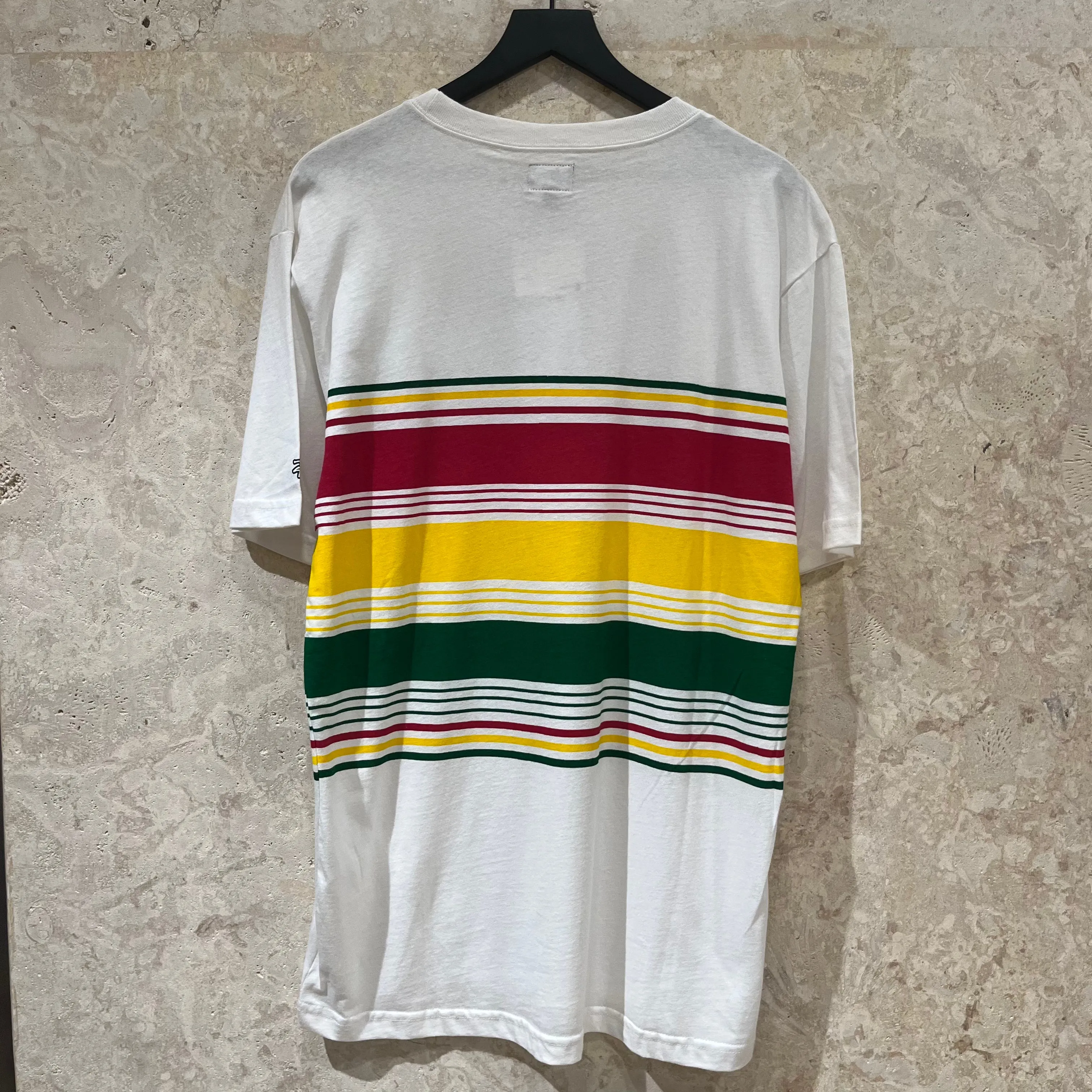 EL 1990s Stussy Striped T Shirt Size L