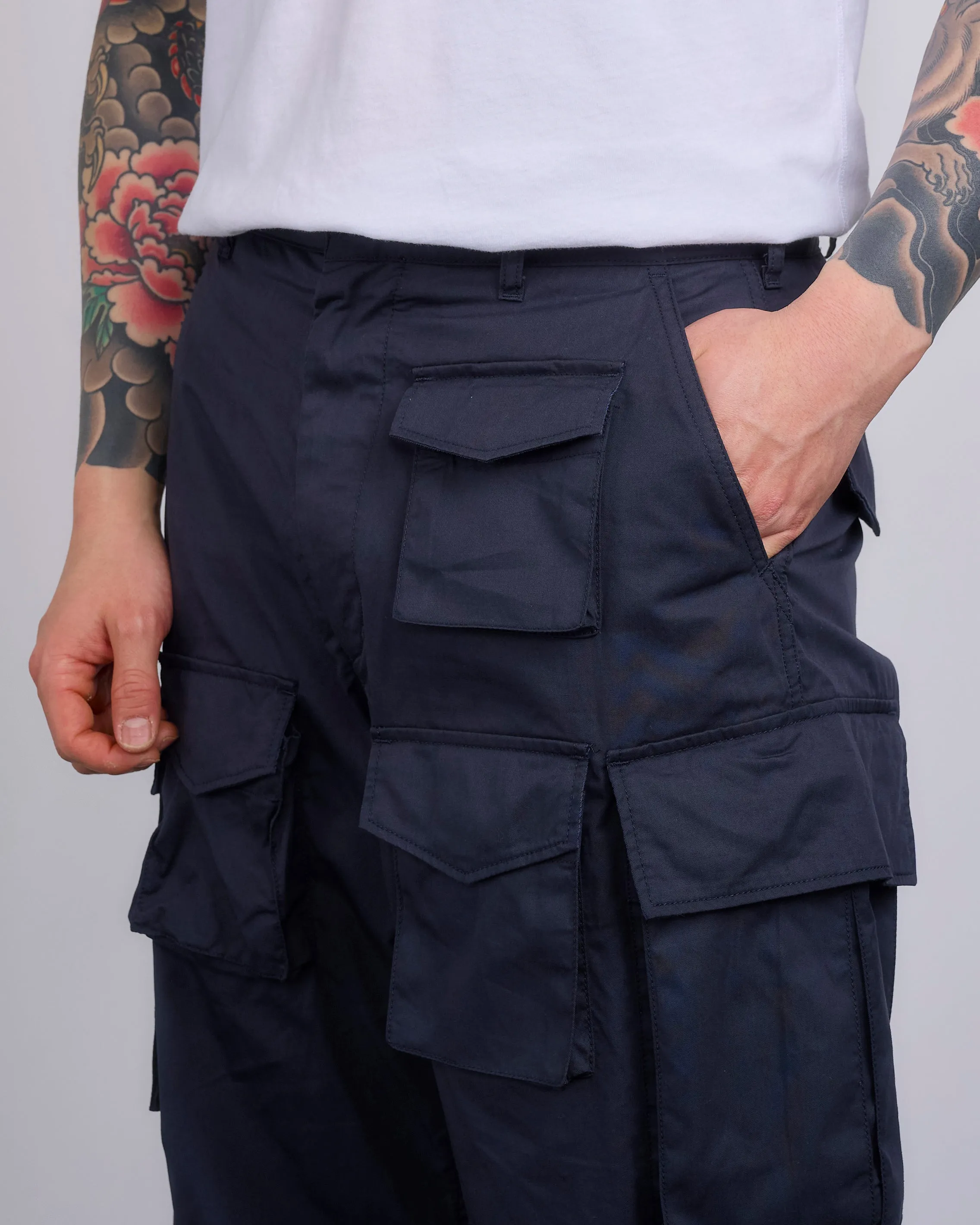 Engineered Garments FA Pant High Count Twill Dark Navy