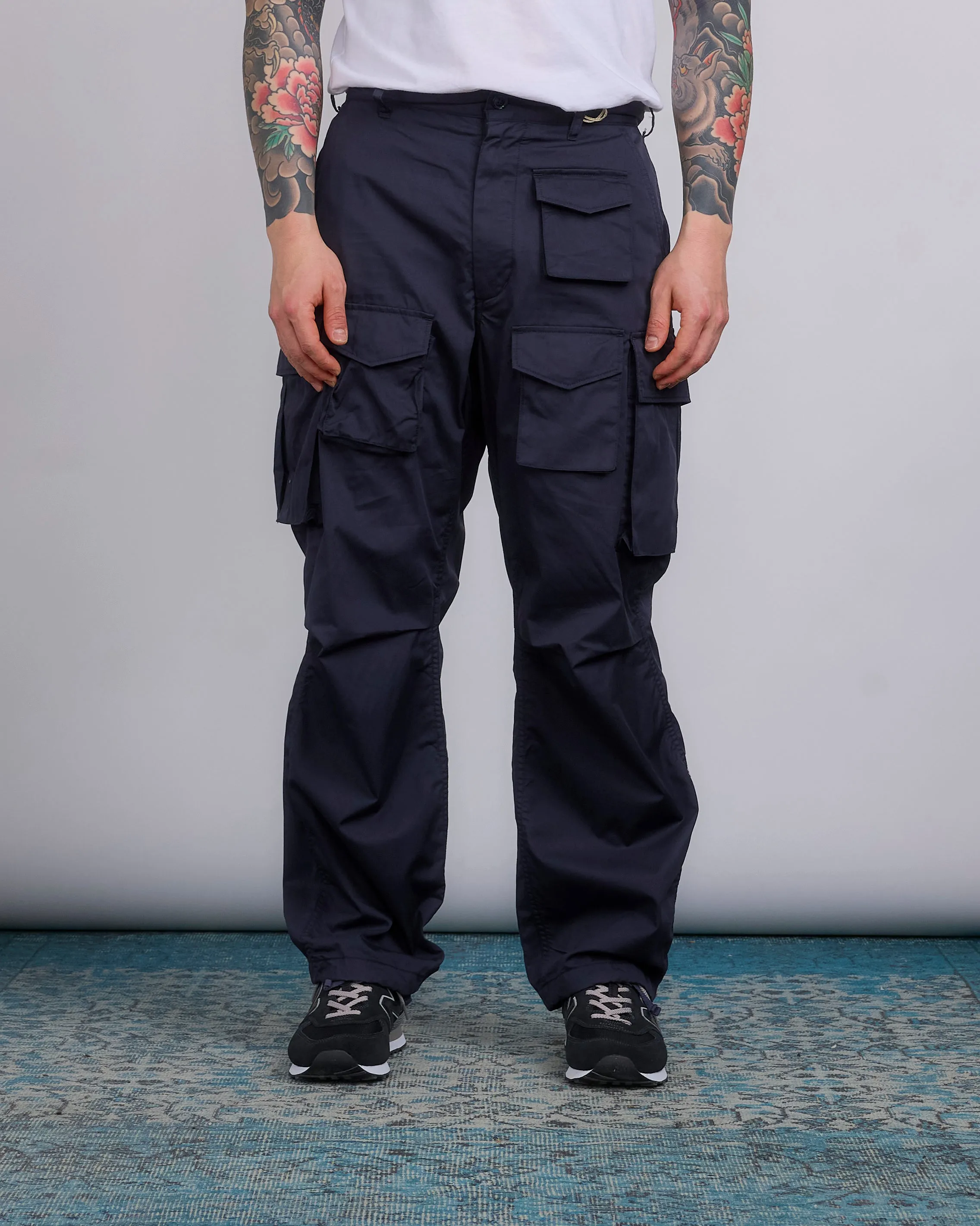 Engineered Garments FA Pant High Count Twill Dark Navy