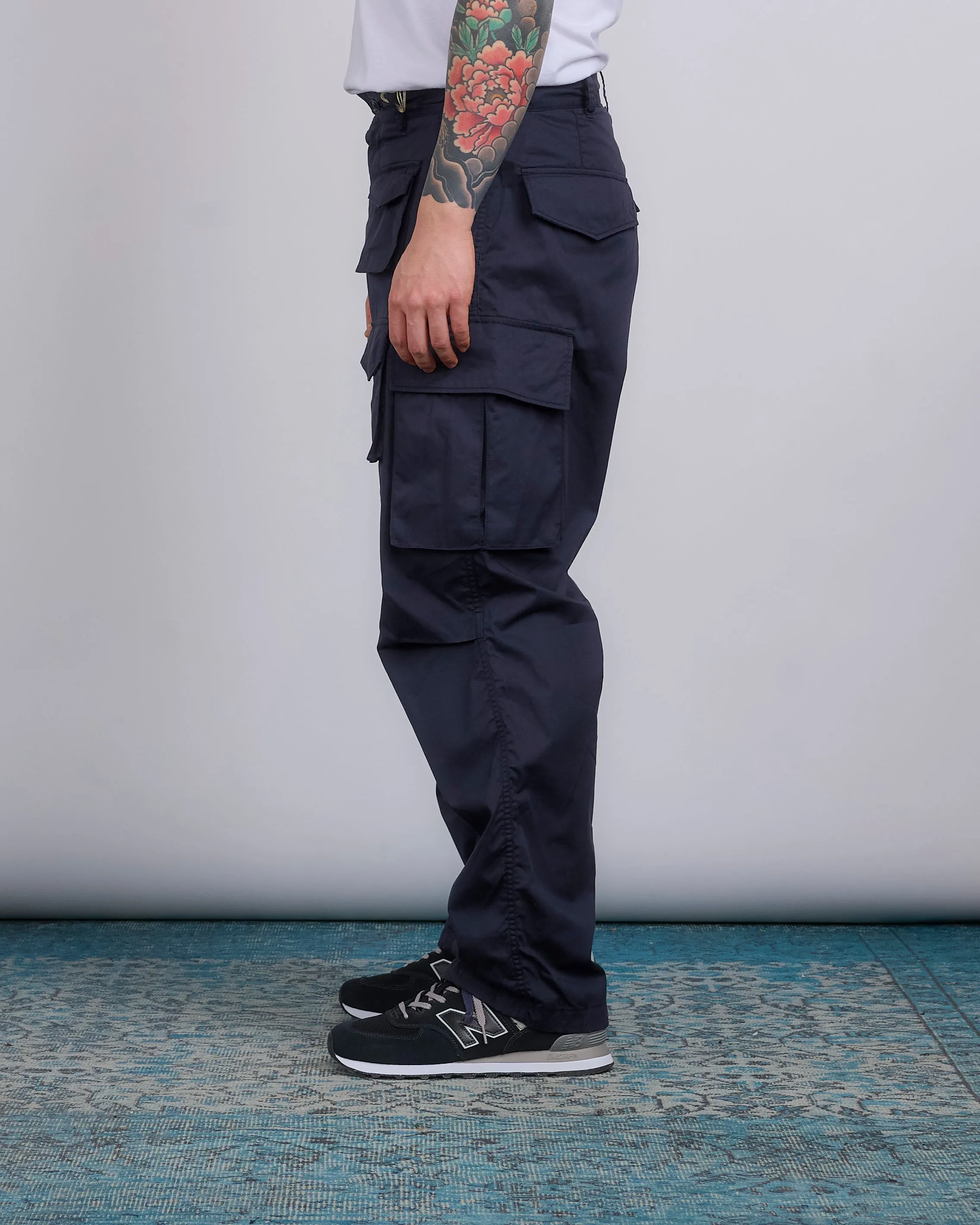 Engineered Garments FA Pant High Count Twill Dark Navy