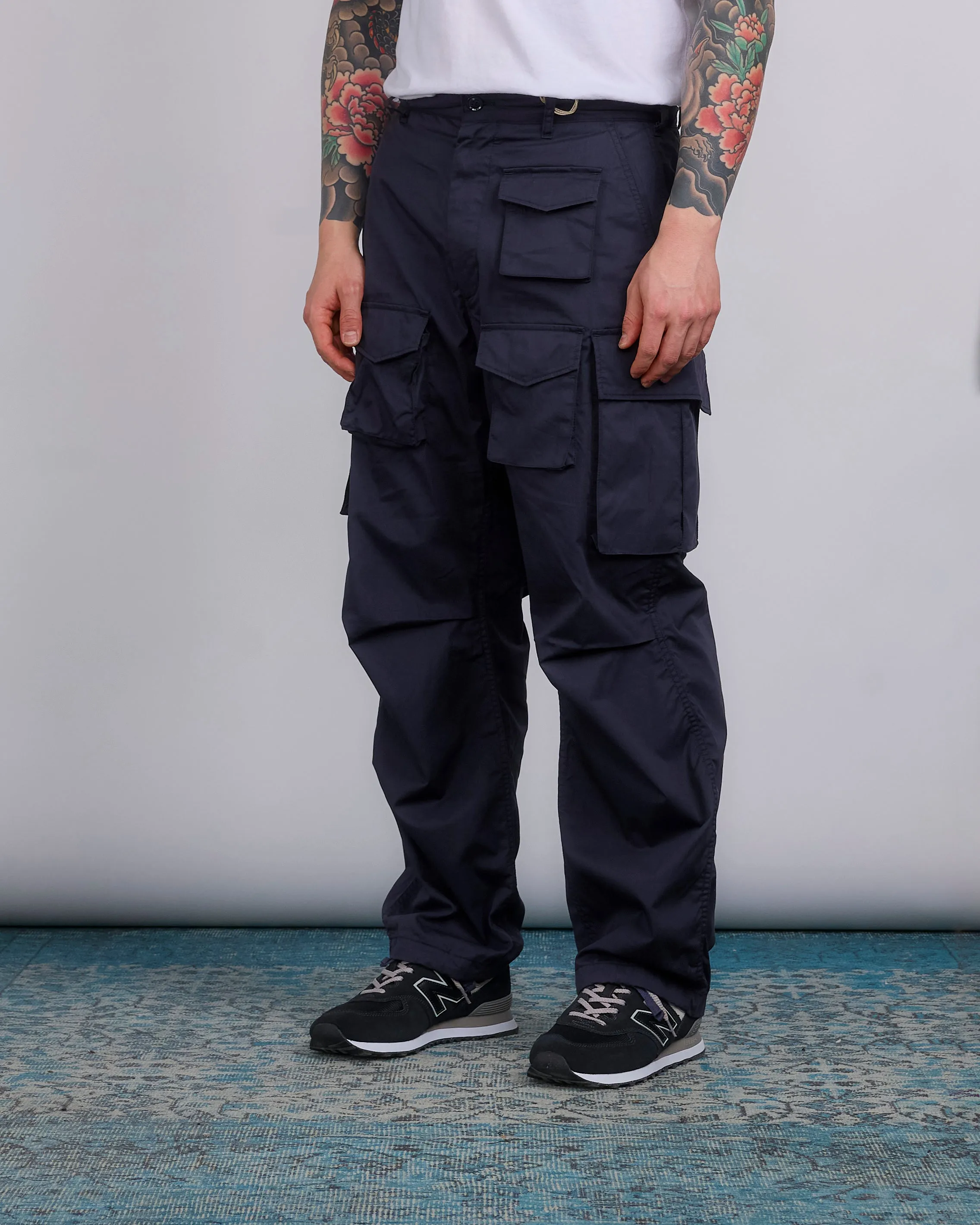 Engineered Garments FA Pant High Count Twill Dark Navy