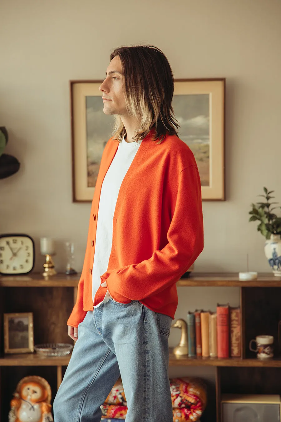 Everywhere Cardigan - Cherry