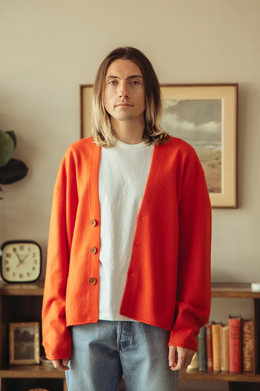 Everywhere Cardigan - Cherry