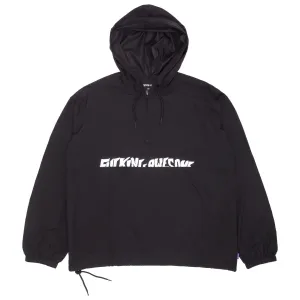 Fucking Awesome Cut Off Logo Anorak // Black