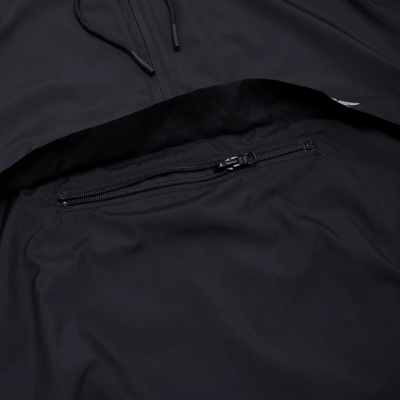 Fucking Awesome Cut Off Logo Anorak // Black