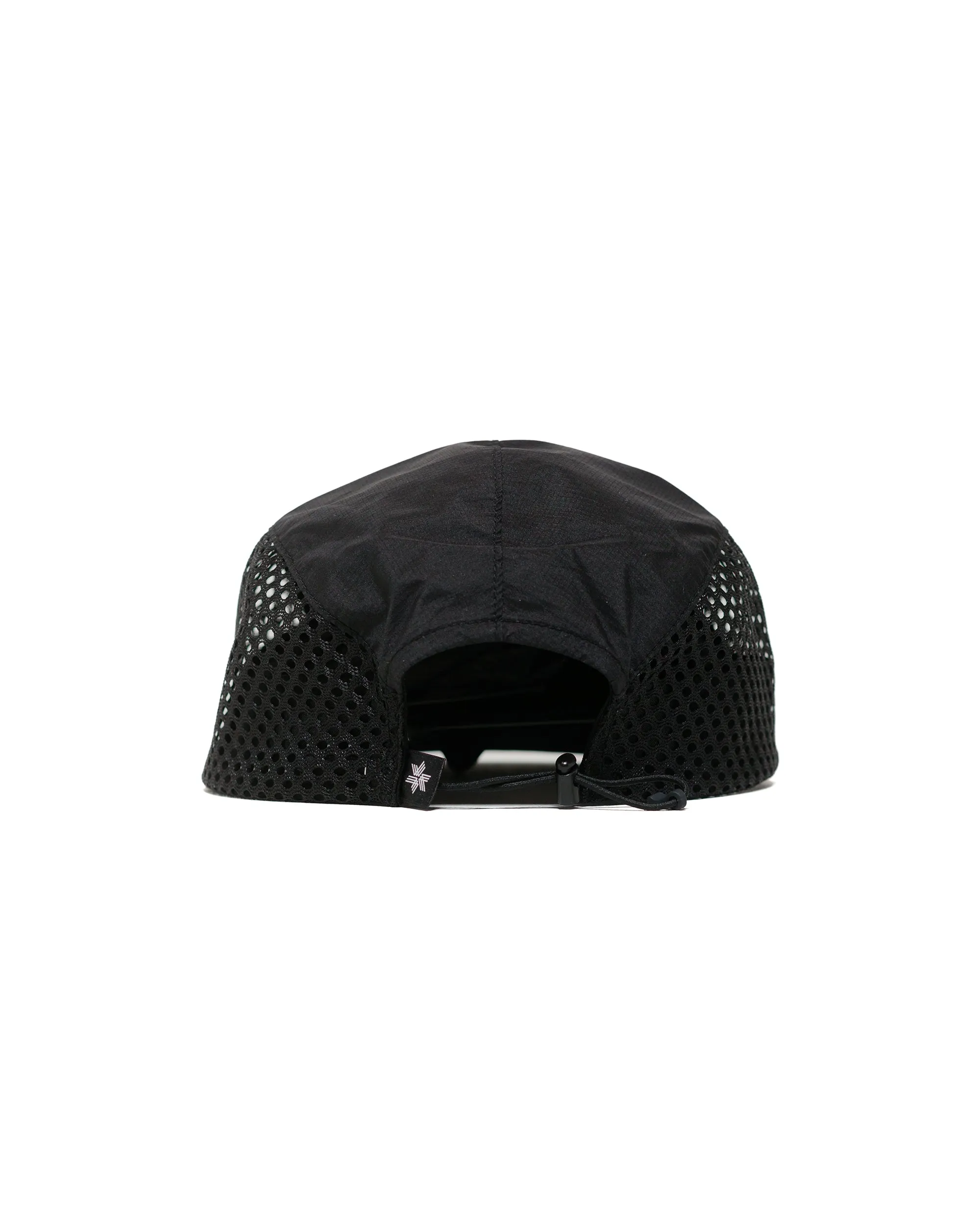 Goldwin Compact Run Mesh Cap Black