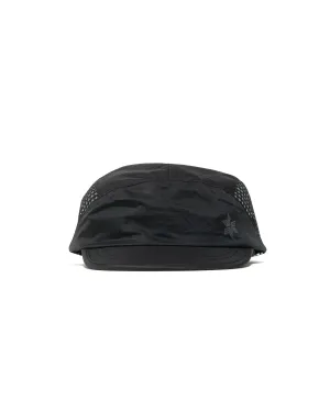 Goldwin Compact Run Mesh Cap Black
