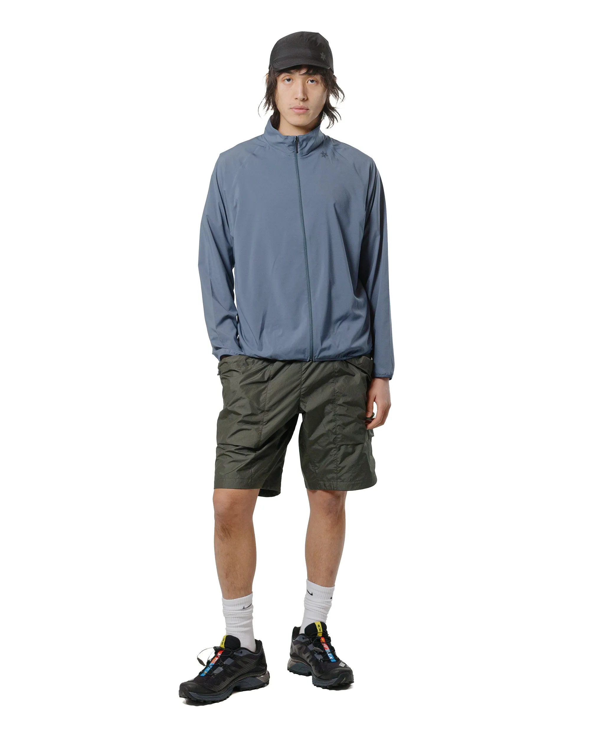 Goldwin Floating Wind Shell Jacket Graphite Navy