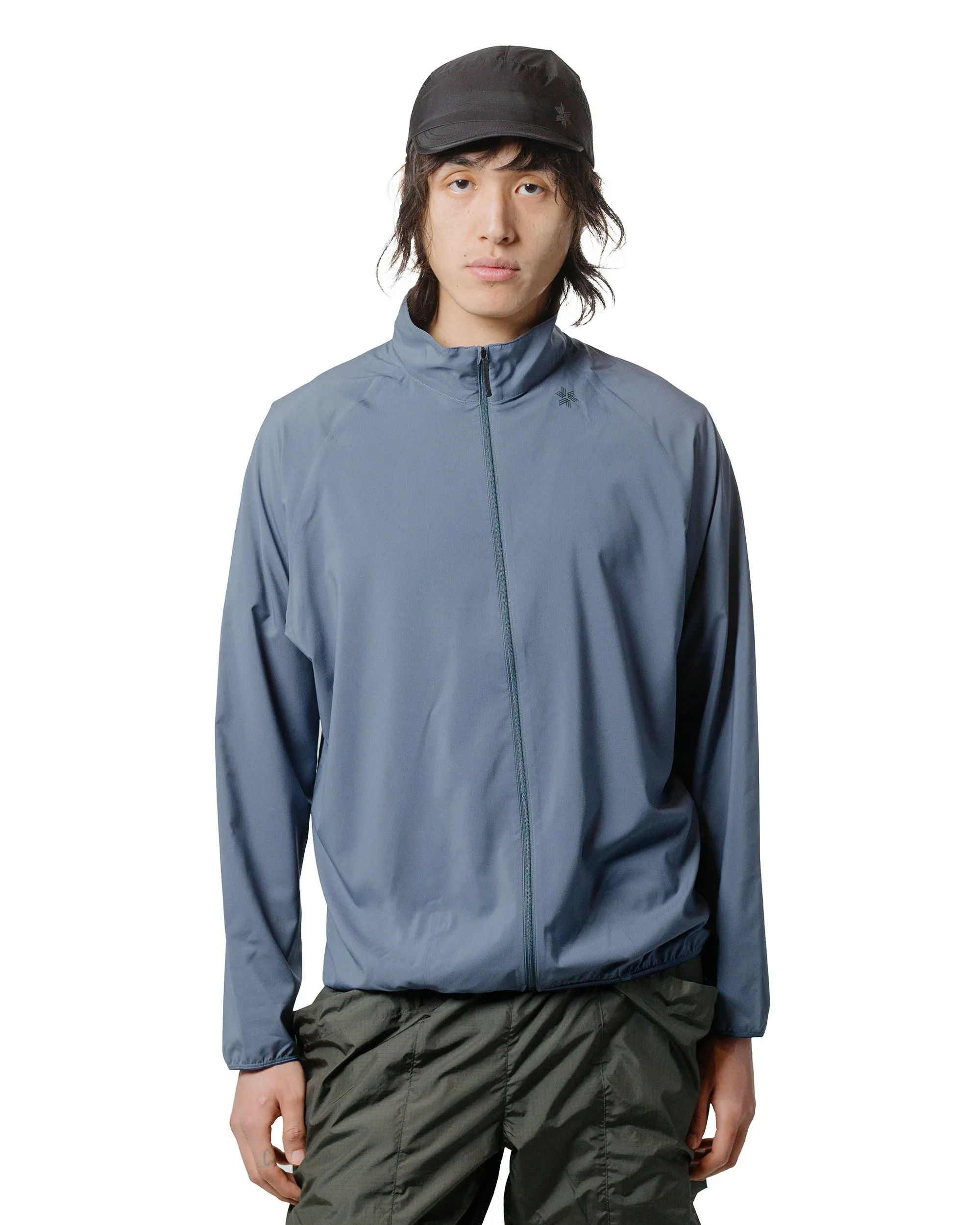 Goldwin Floating Wind Shell Jacket Graphite Navy