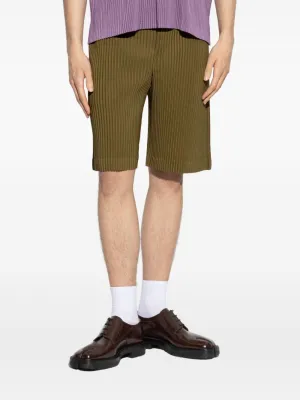 HOMME PLISSE ISSEY MIYAKE - Men Color Pleats Shorts