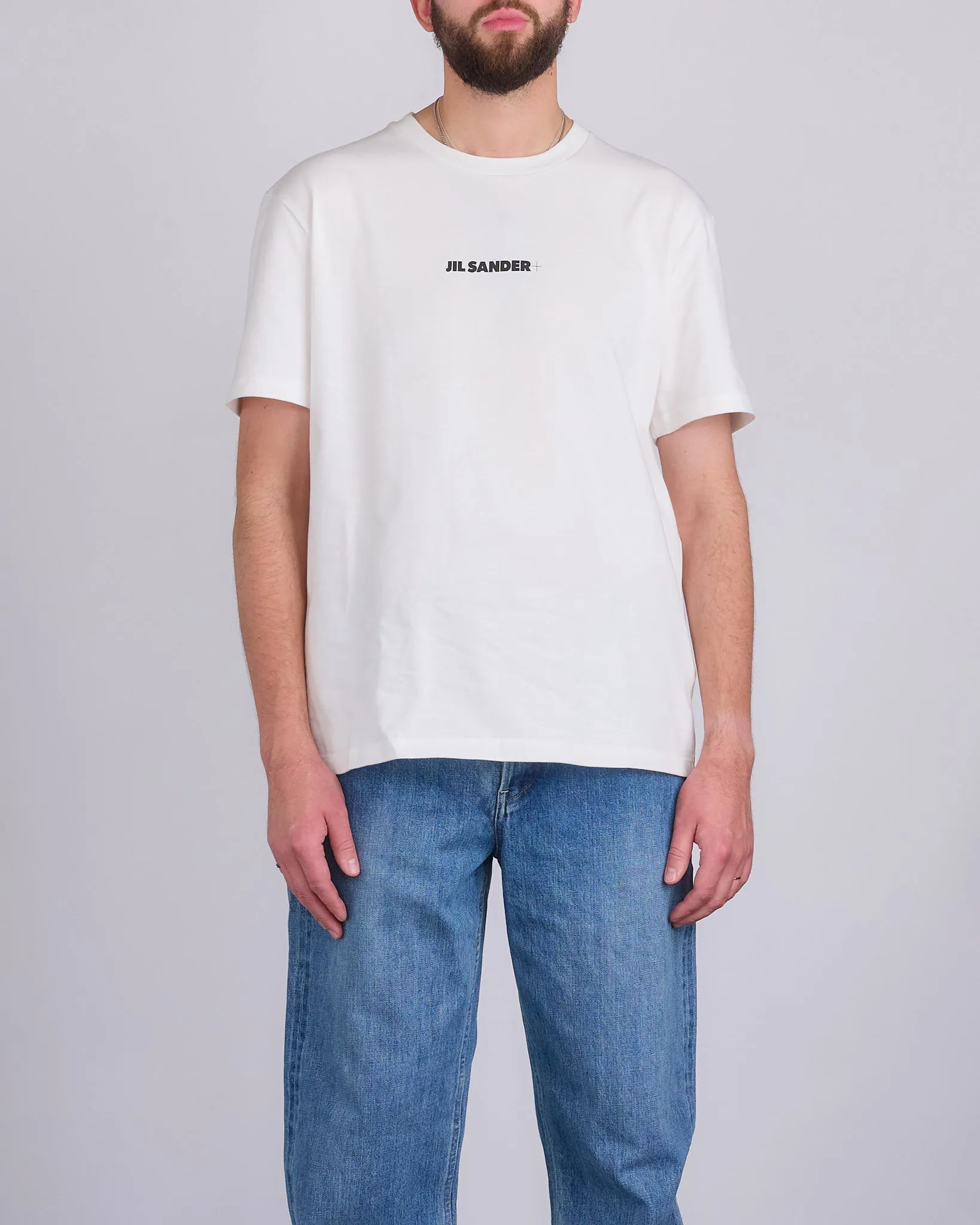 Jil Sander  Logo Active T-Shirt Porcelain