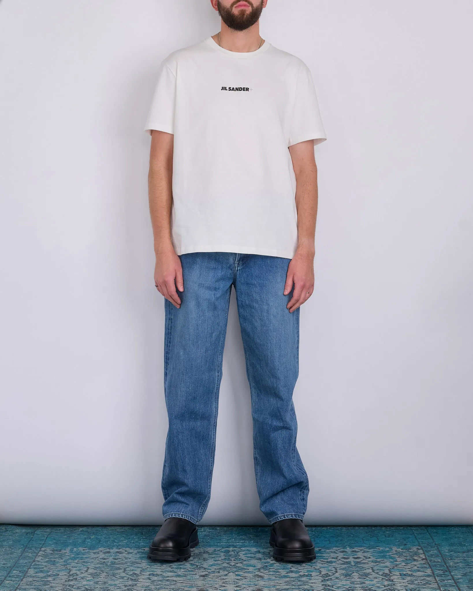 Jil Sander  Logo Active T-Shirt Porcelain