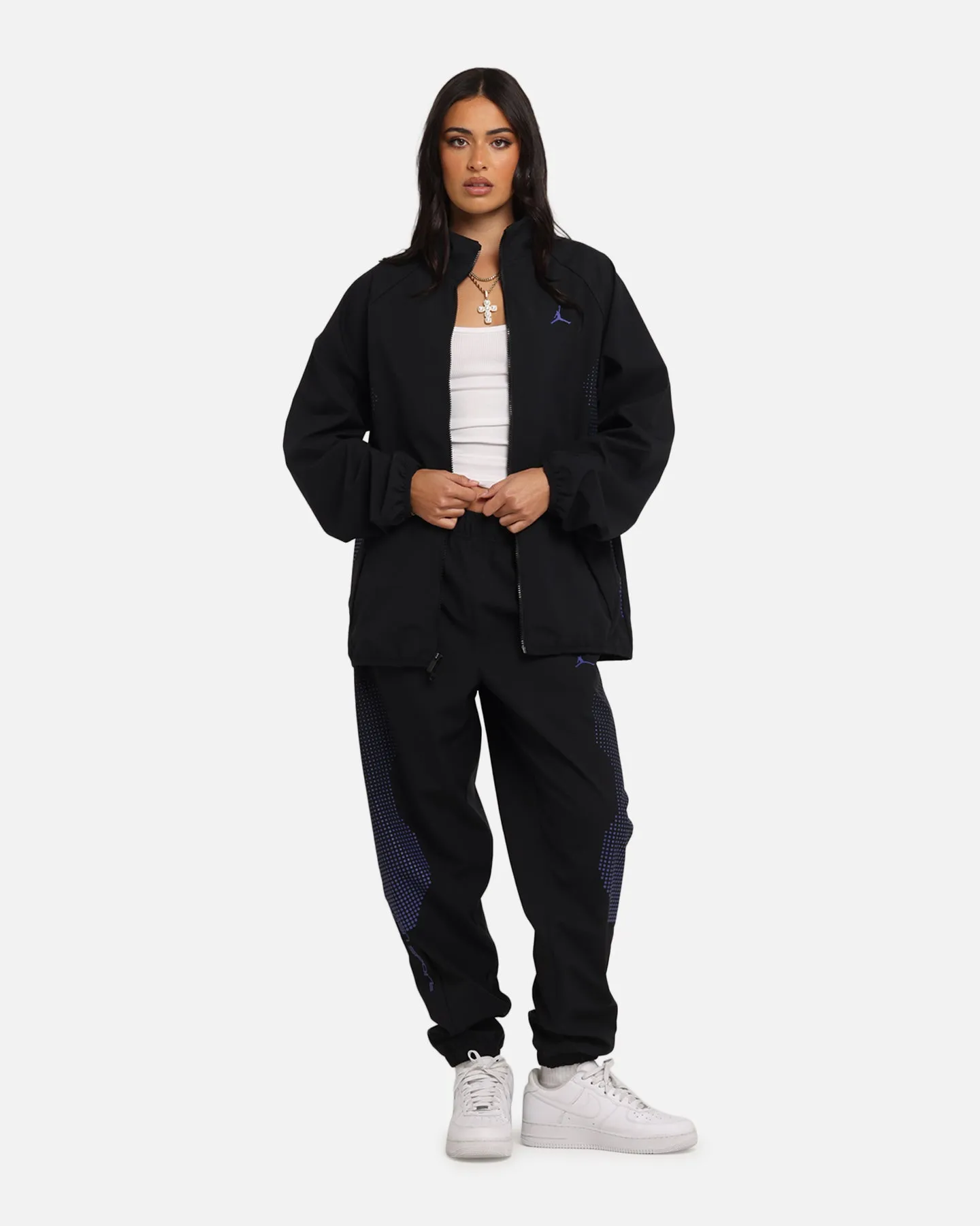 Jordan Sport Jam Sport Warm-Up Jacket Black/Purple