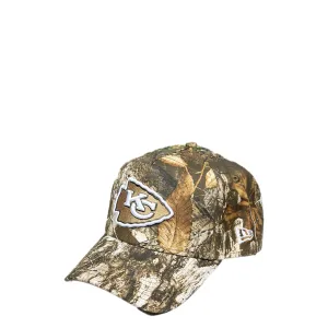 KANSAS CITY CHIEFS REALTREE CAMO 9FORTY ADJUSTABLE KHAKI