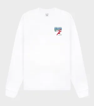 LA Marathon Longsleeve Tee White/Multi