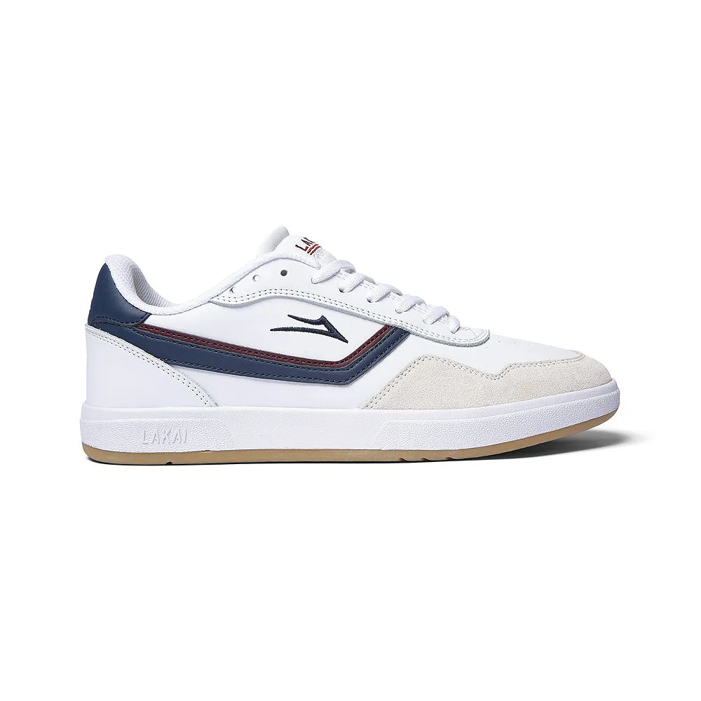 LAKAI TERRACE // WHITE/NAVY SUEDE