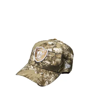 LAS VEGAS RAIDERS REALTREE CAMO 9FORTY ADJUSTABLE KHAKI