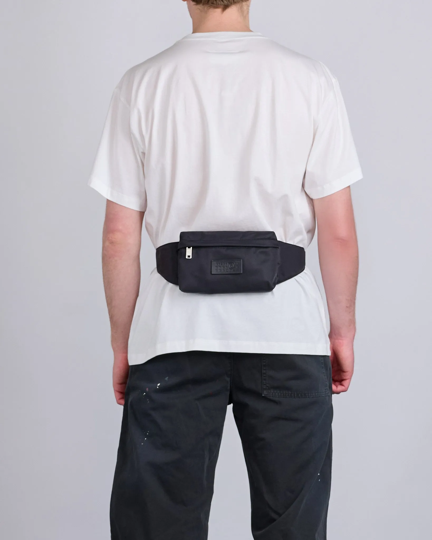 Maison Margiela MM6 Nylon Pockets Belt Bag Black