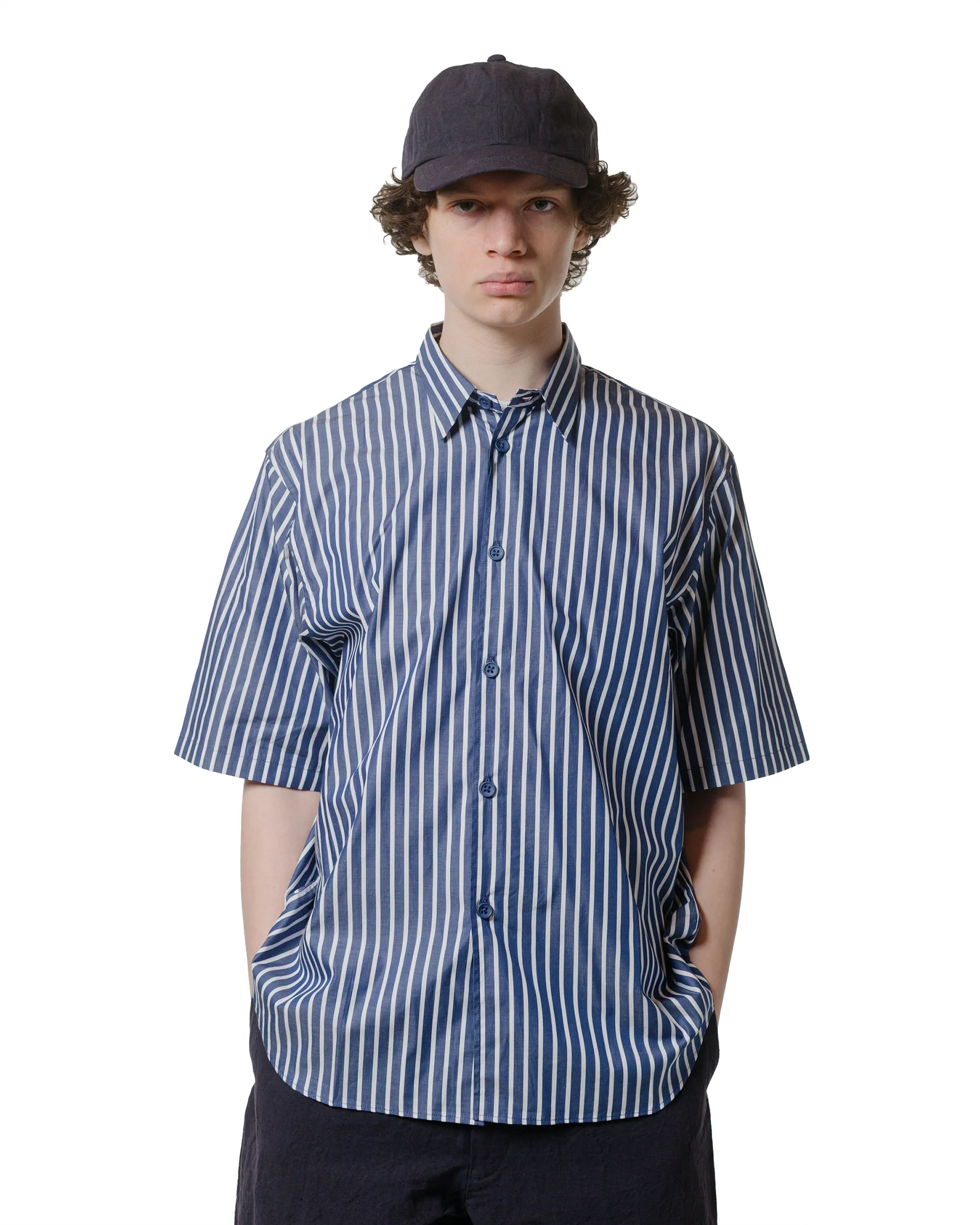 MAN-TLE R18S9 S/S Weather Shirt Power Stripe