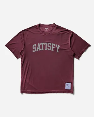 Men's AuraLite TShirt Burgundy Pigment