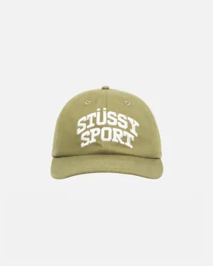 Mid Depth Stussy Sport Snapback - Seaweed