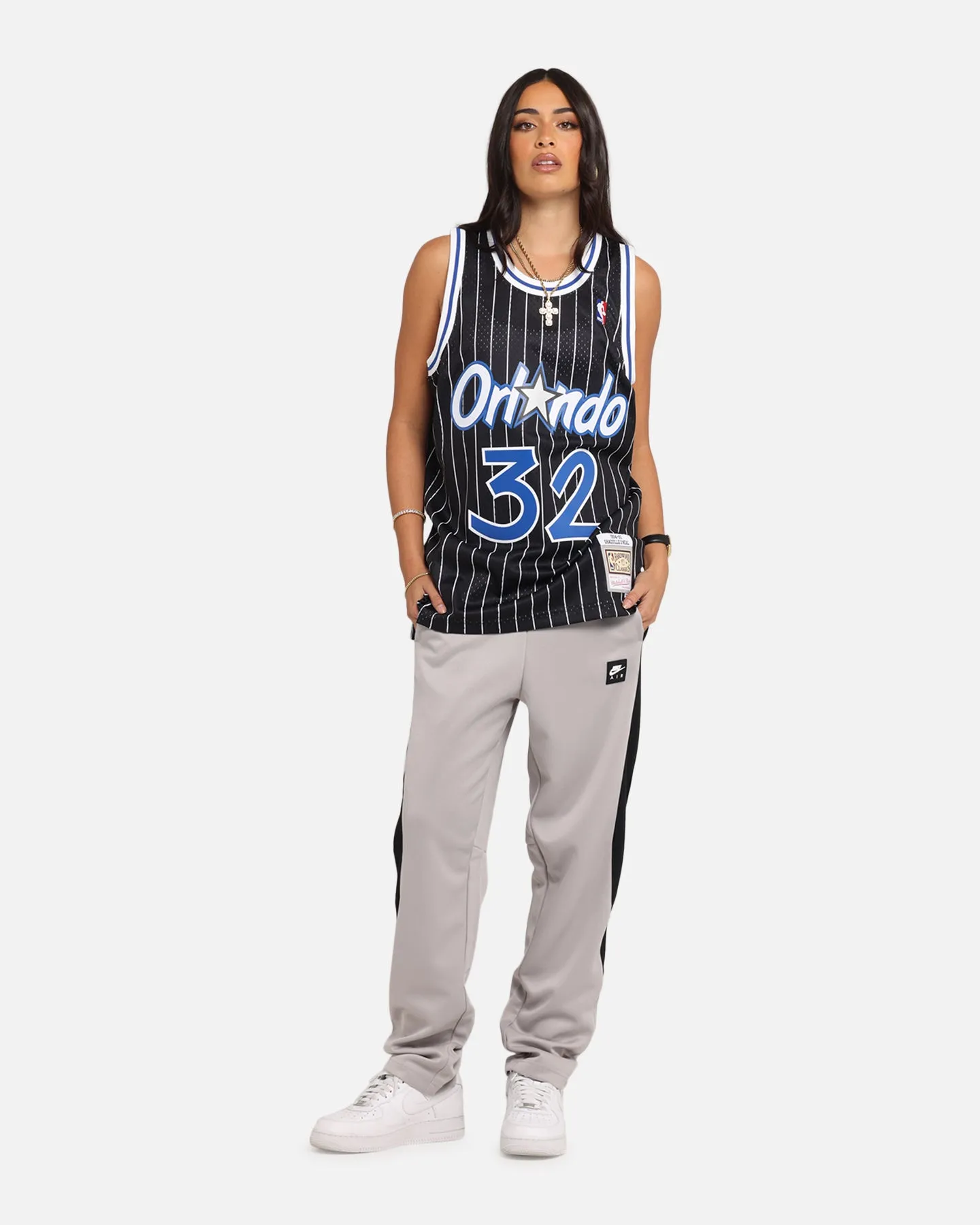 Mitchell & Ness Orlando Magic Shaquille O'Neal '94-'95 #32 Alternate Swingman Jersey Black/White
