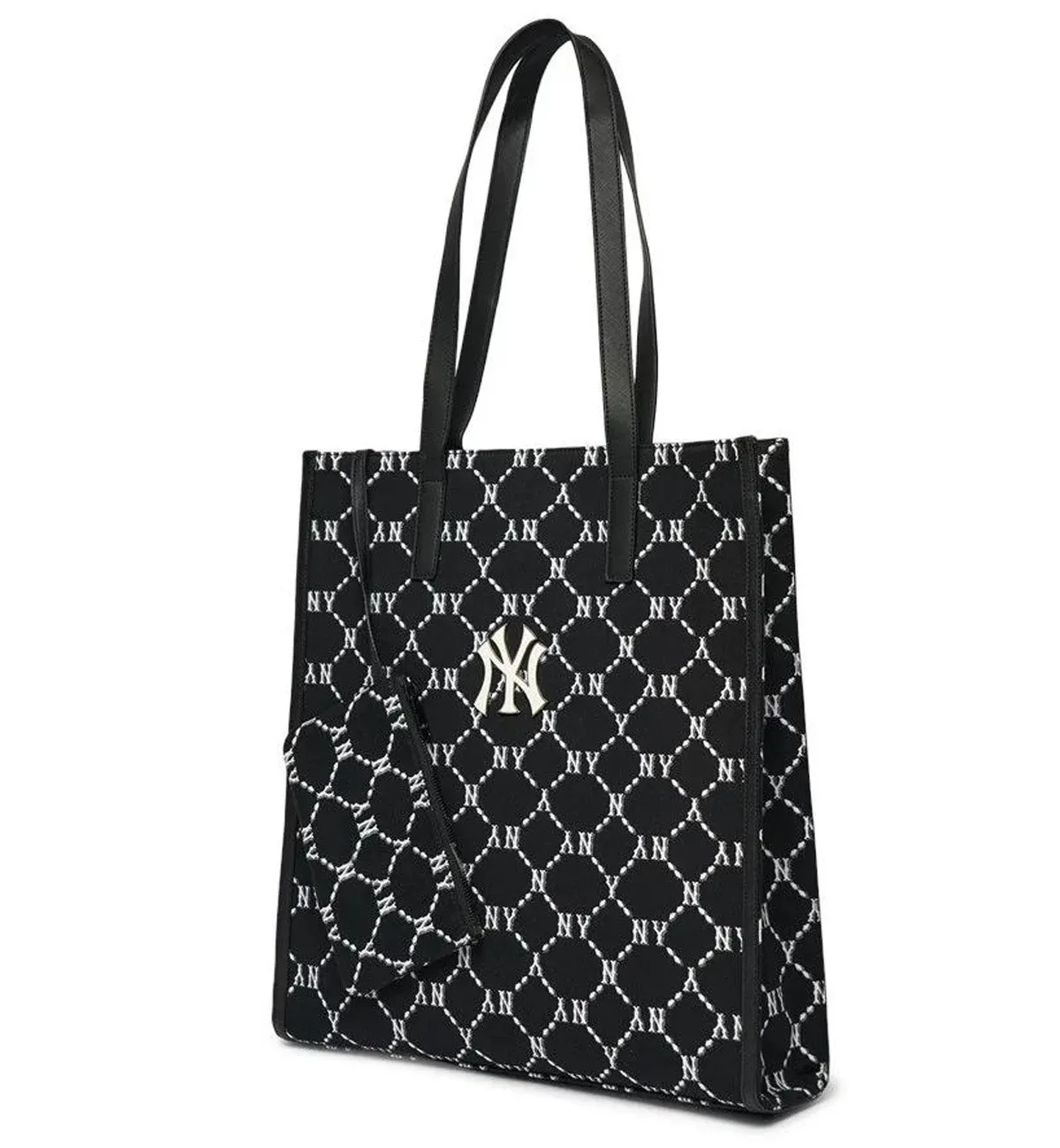 MLB Diamond Jackquard Tote Bag NY (Black)