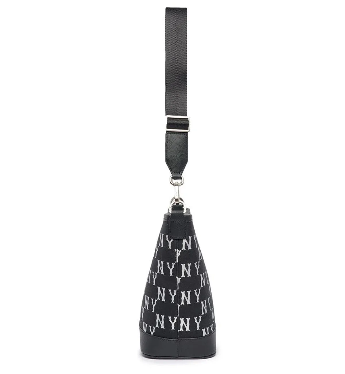 MLB Monogram Bucket Bag New York Yankees (Black)