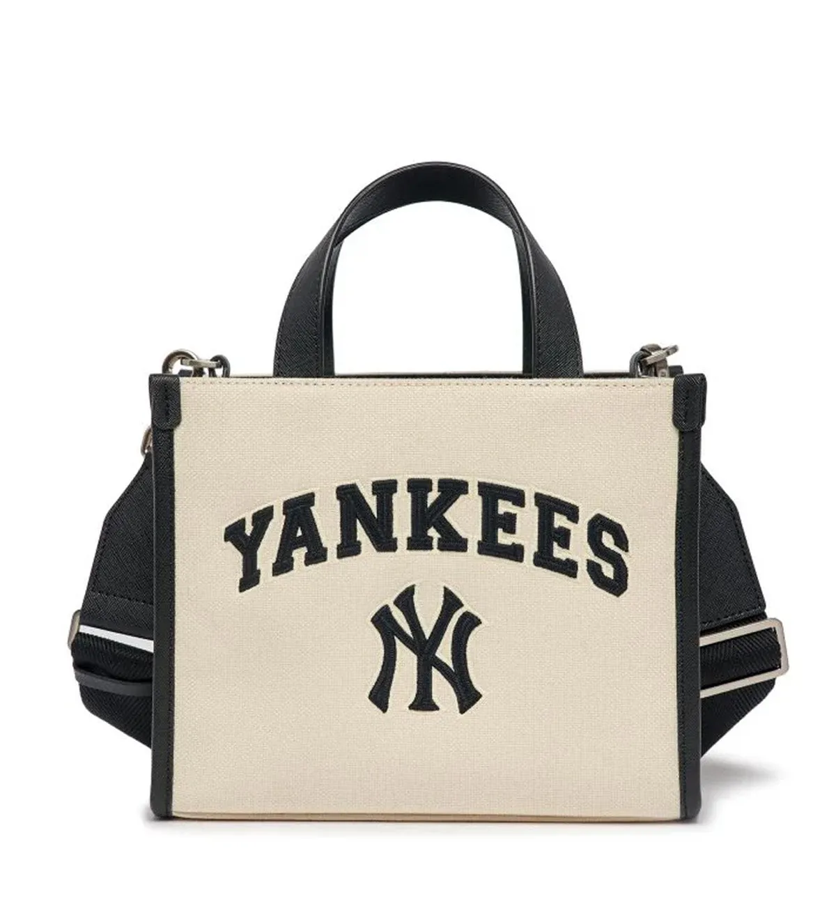 MLB Varsity Shopper Bag NY Yankees (White)
