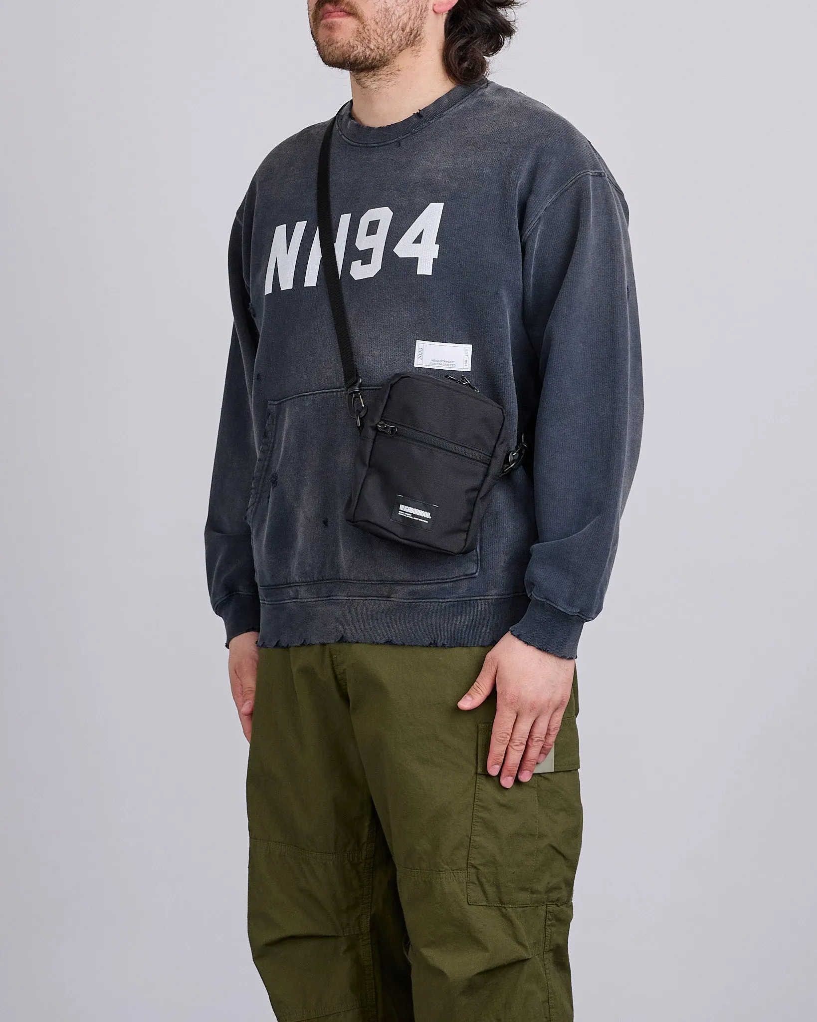 Neighborhood Mini Vertical Bag Black