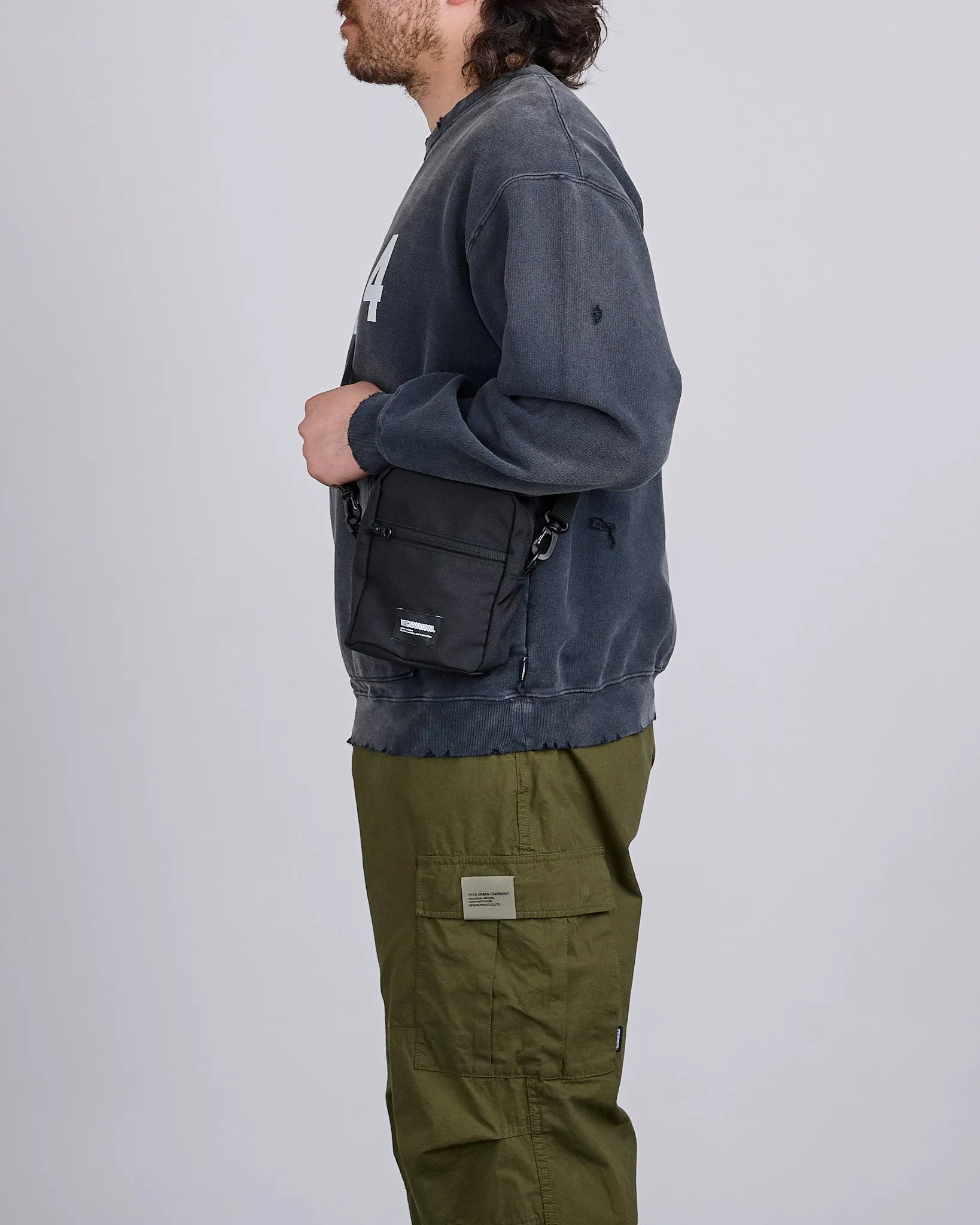Neighborhood Mini Vertical Bag Black