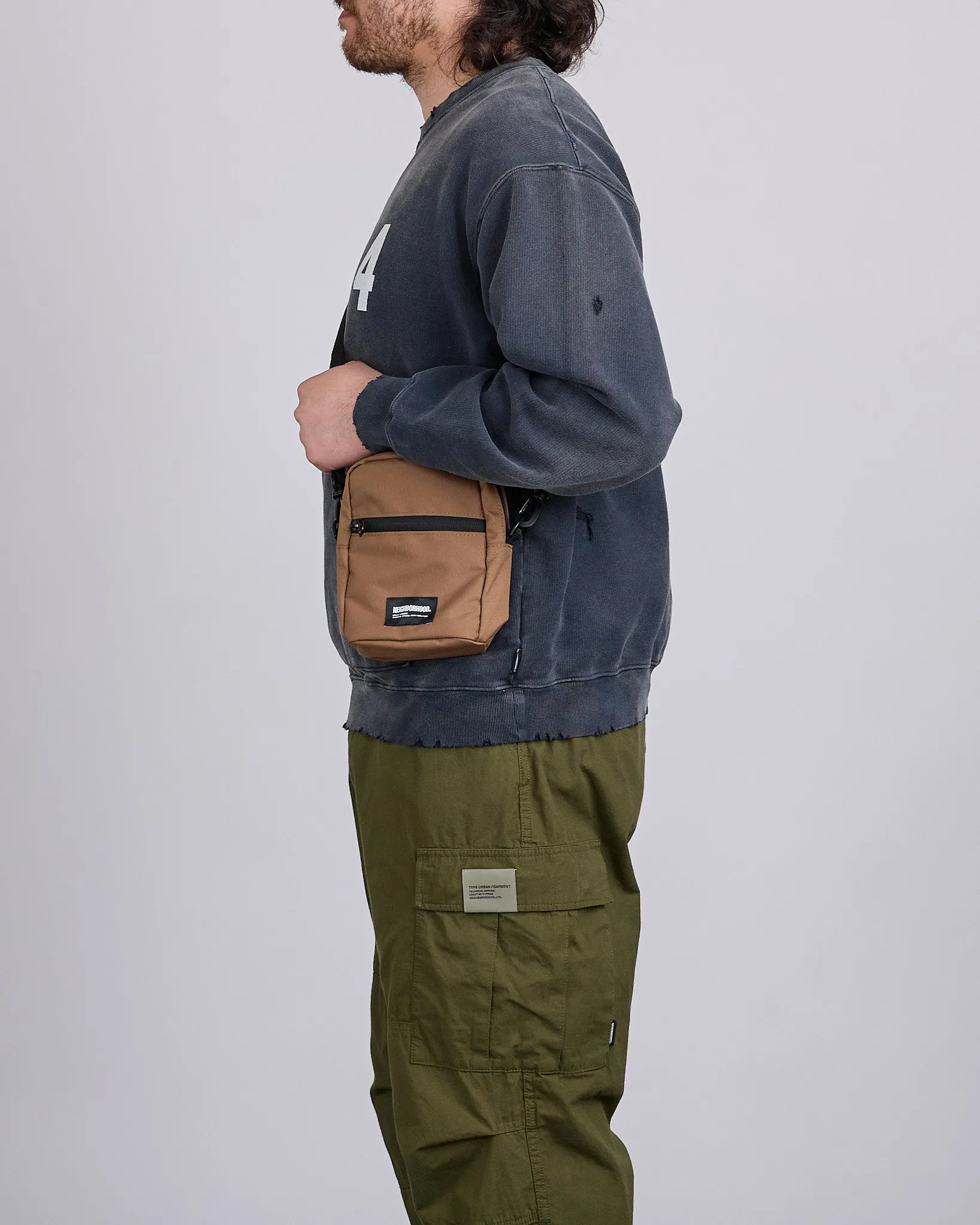 Neighborhood Mini Vertical Bag Brown