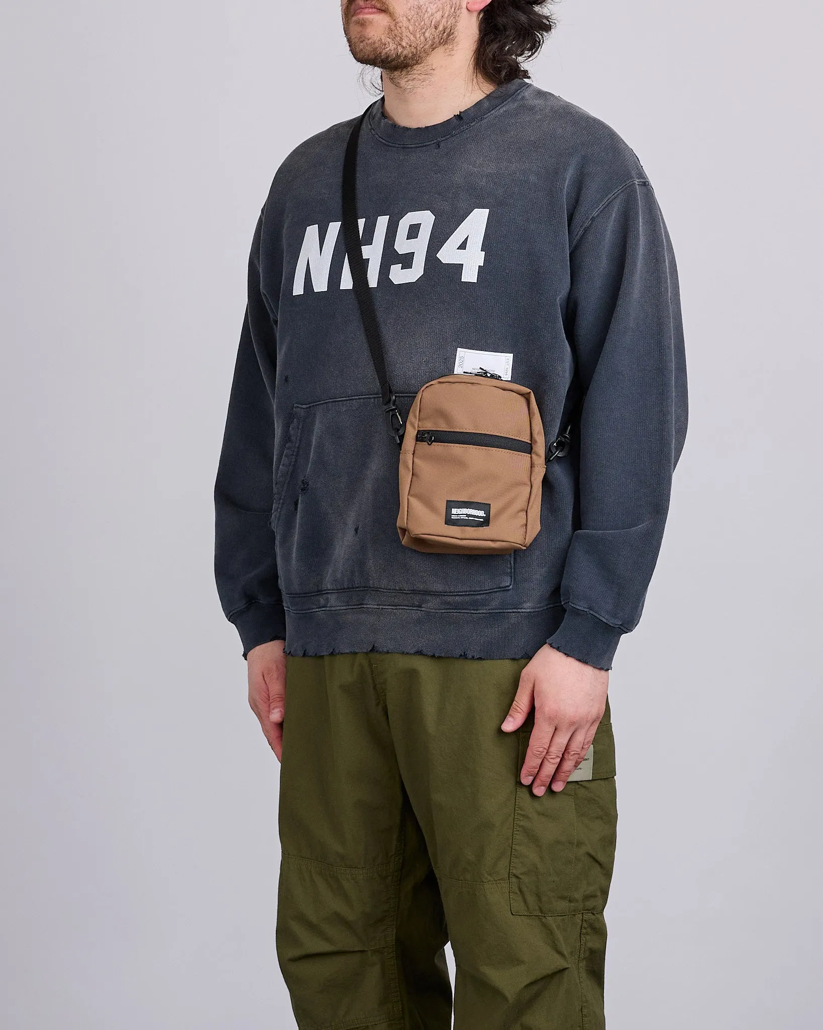 Neighborhood Mini Vertical Bag Brown