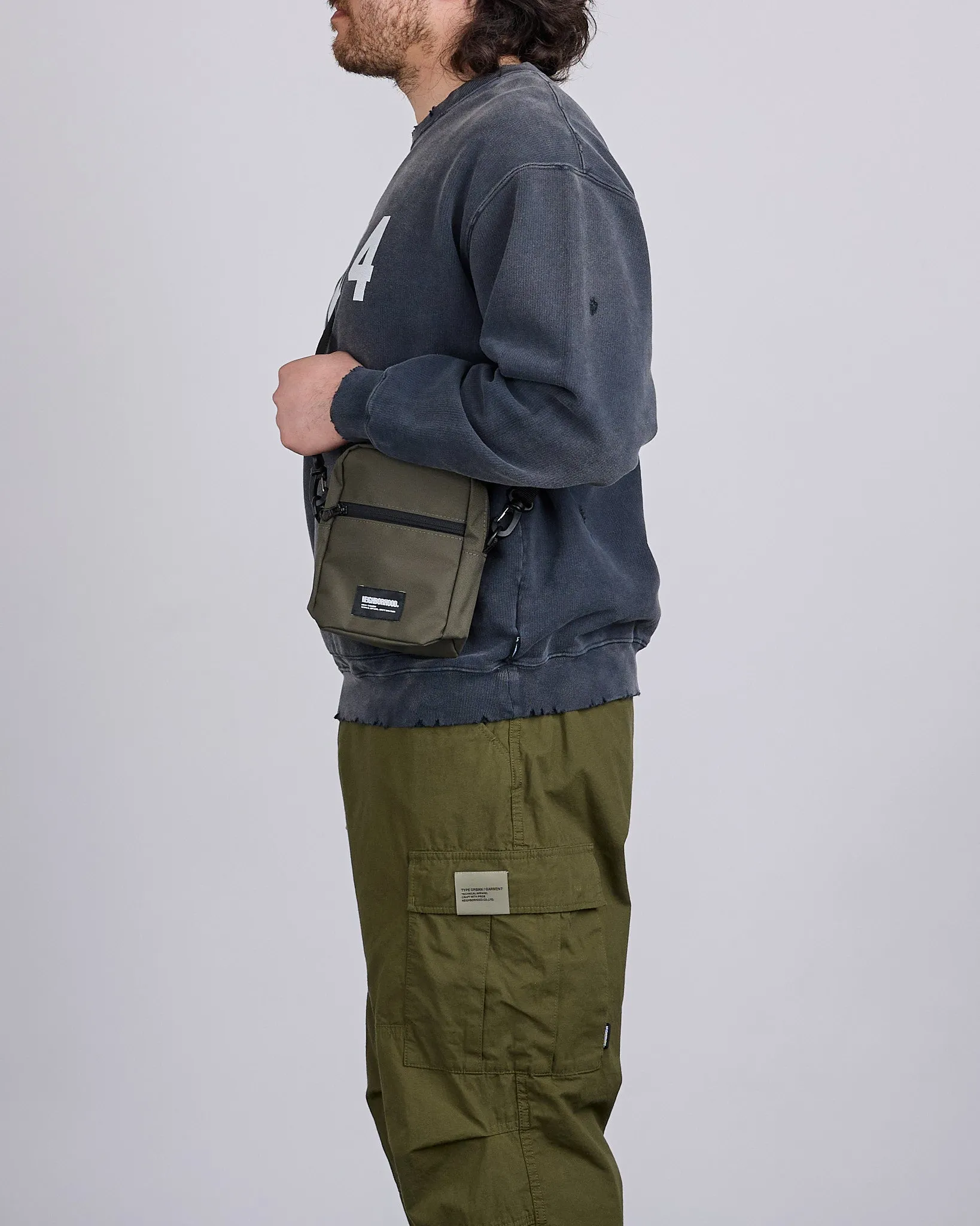 Neighborhood Mini Vertical Bag Olive Drab