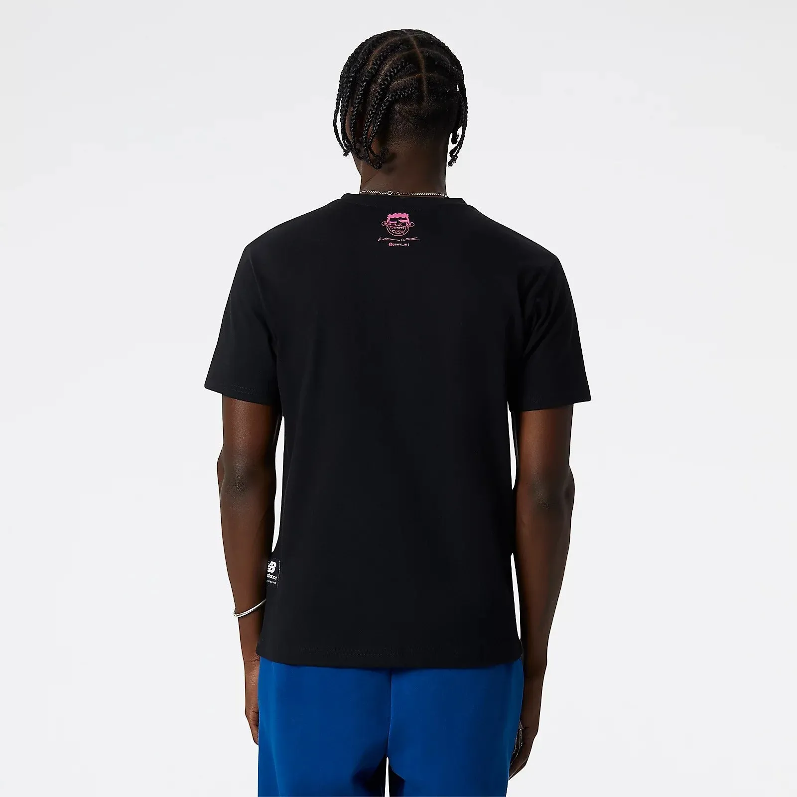 New Balance Men Artist Pack Gawx Tee 2 Black MT21554-BK