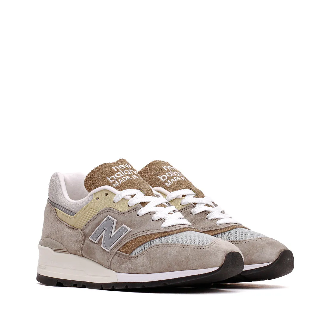 New Balance Unisex Made in USA 997 Light Mushroom U997MG
