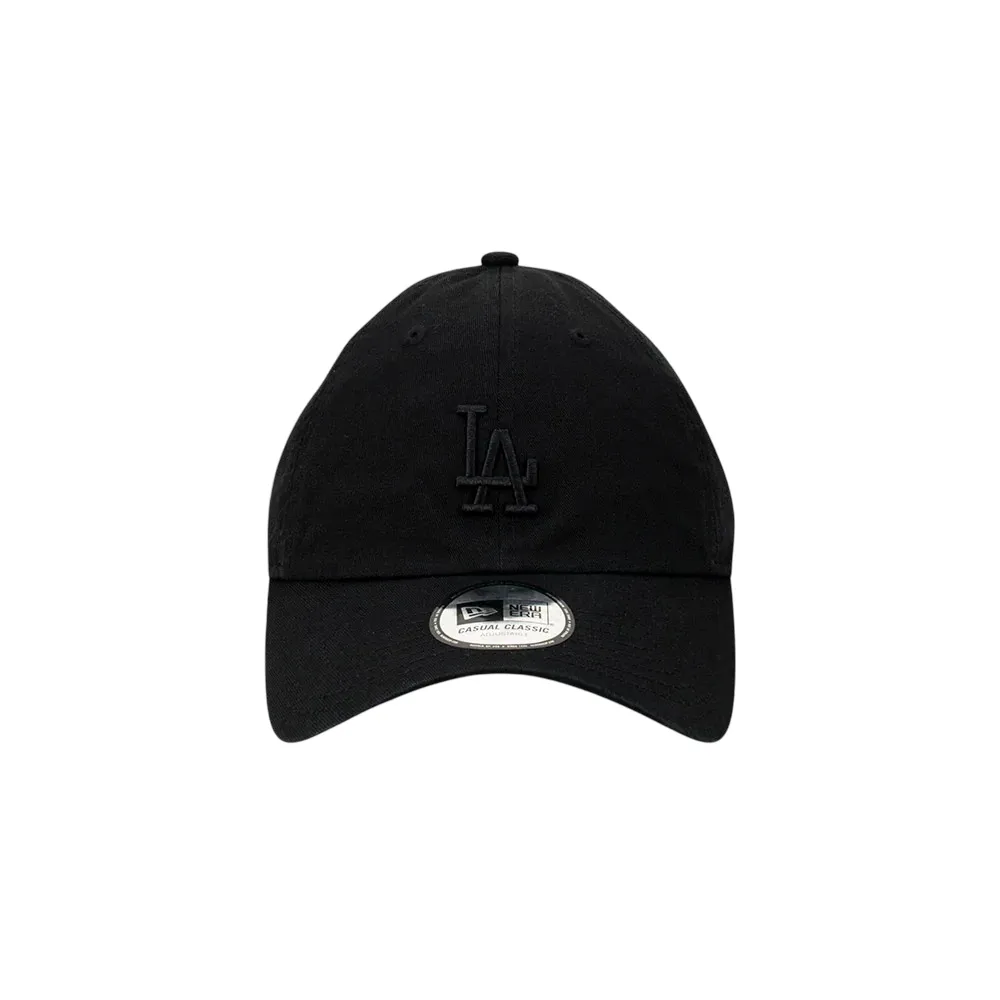New Era Casual Classic LA Dodgers Black on Black Cap