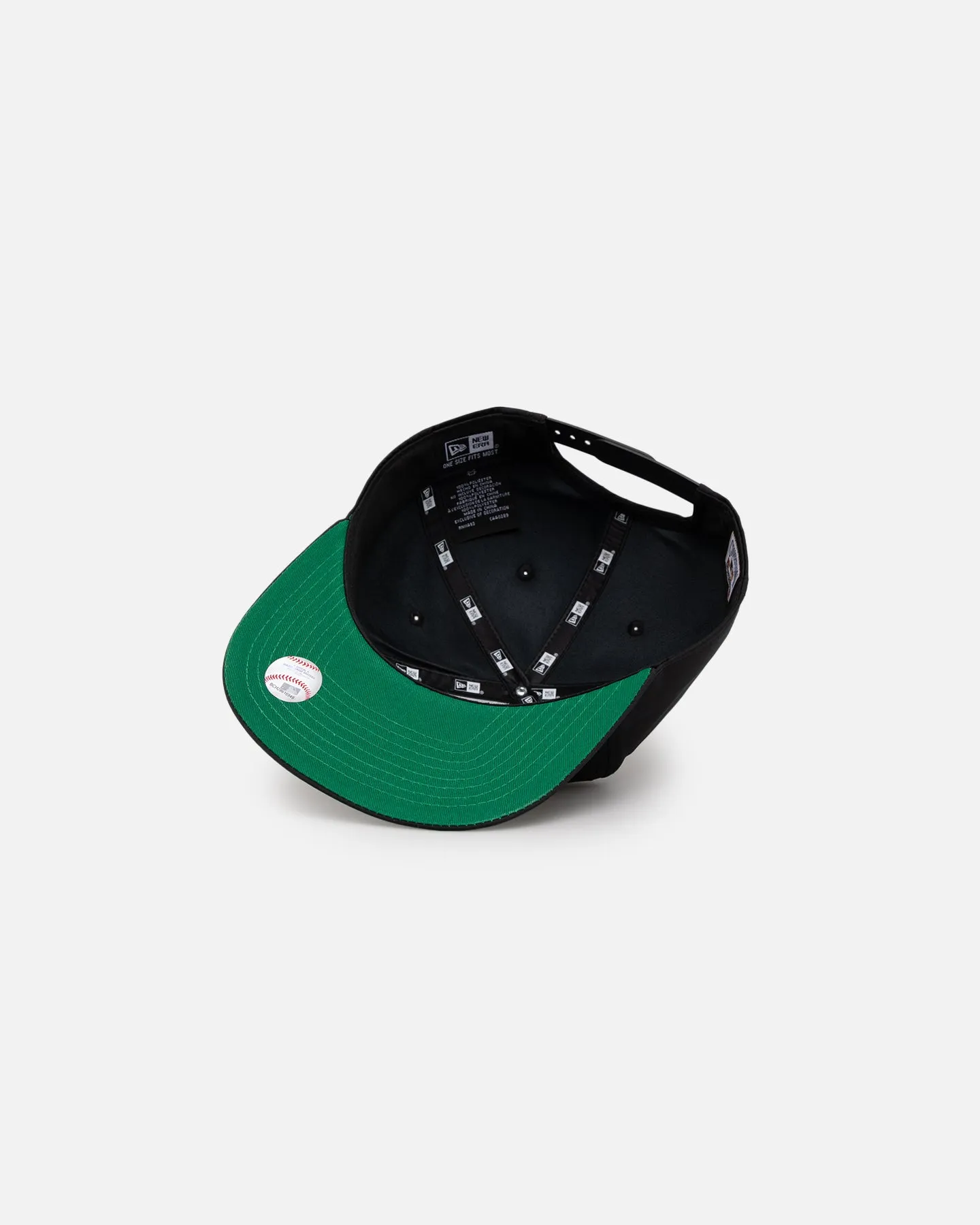 New Era Houston Astros Golfer Pre-Curved Snapback Black/OTC