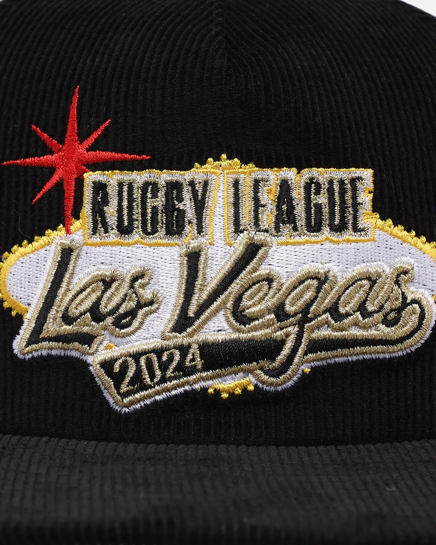 New Era NRL Las Vegas 2024 Golfer Snapback Black
