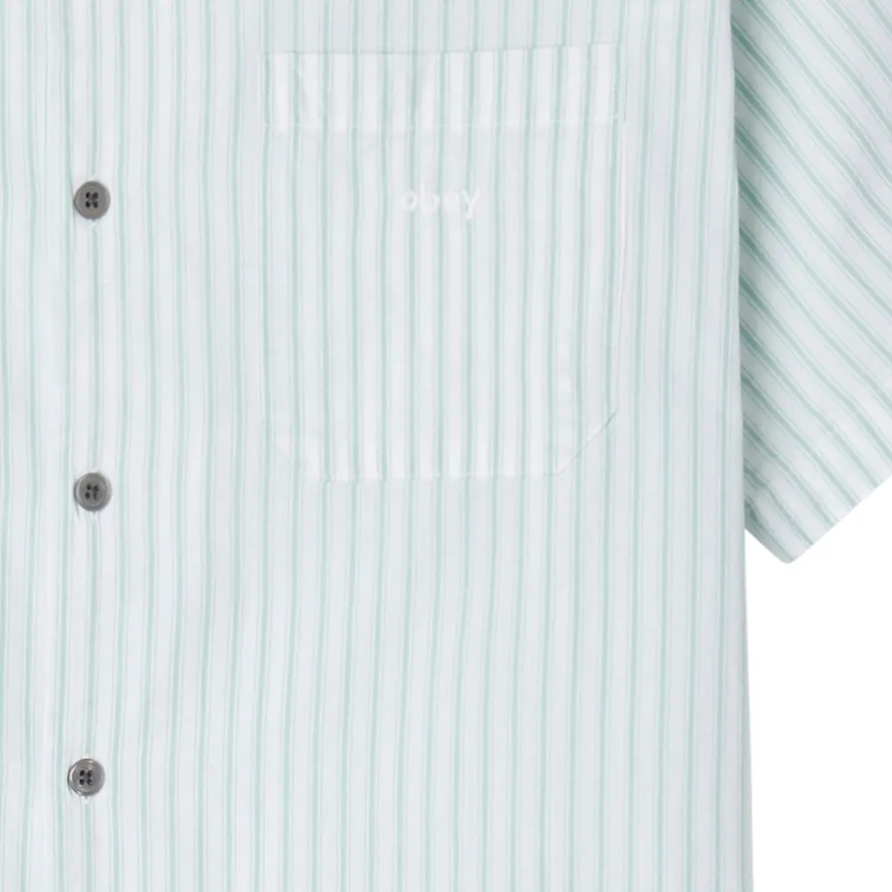 OBEY BIGWIG STRIPE SHIRT // SURF SPRAY MULTI
