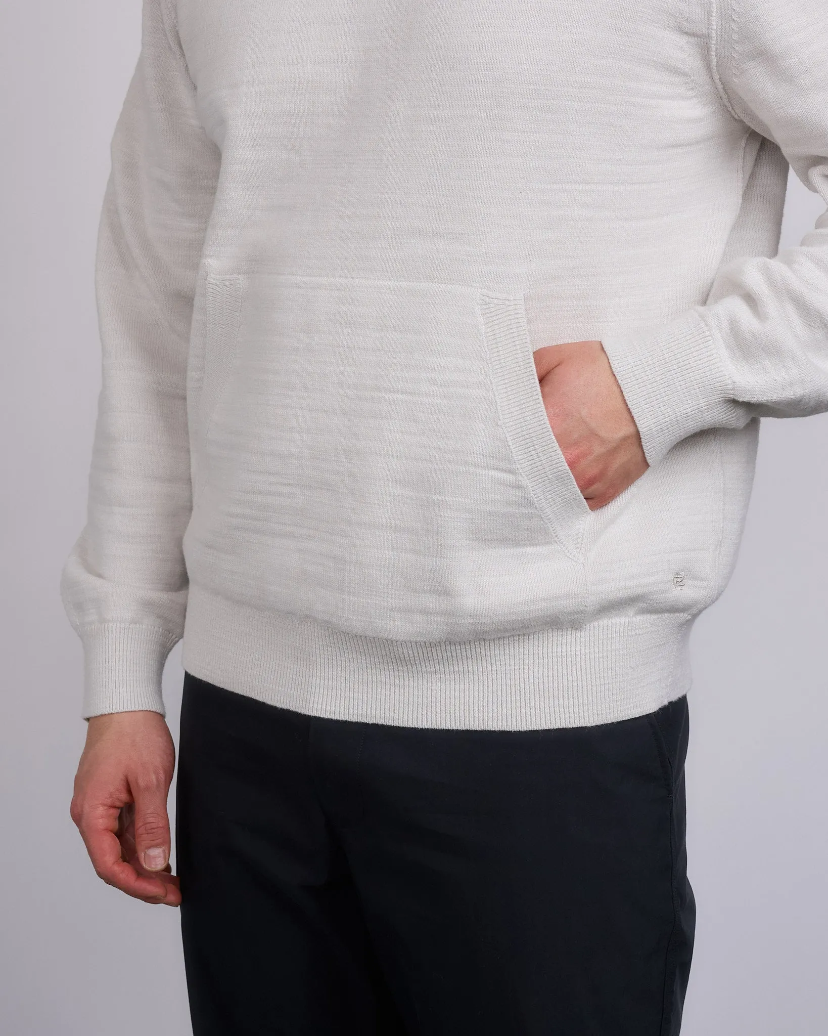 Reigning Champ Slub Knit Hoody Oyster