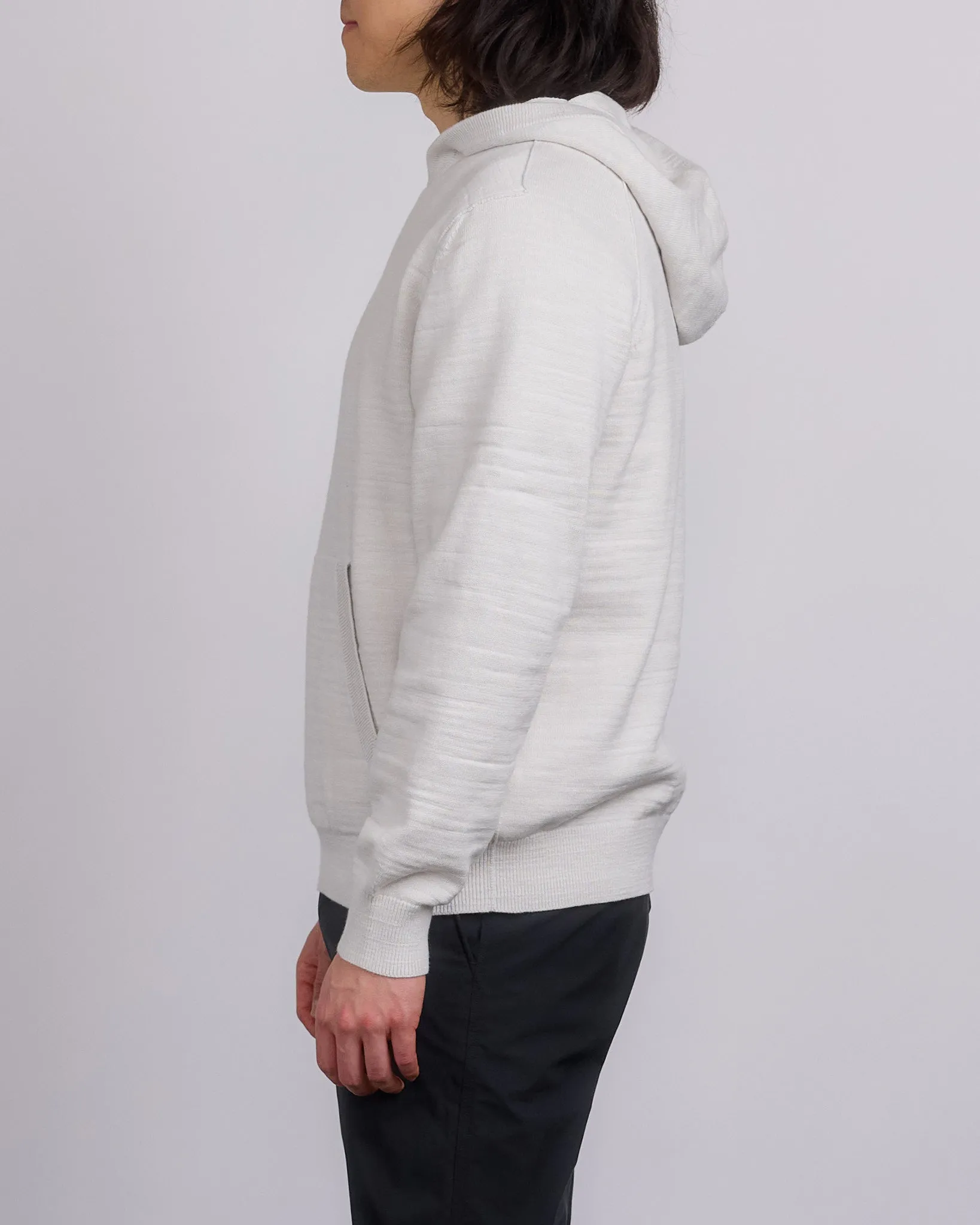 Reigning Champ Slub Knit Hoody Oyster