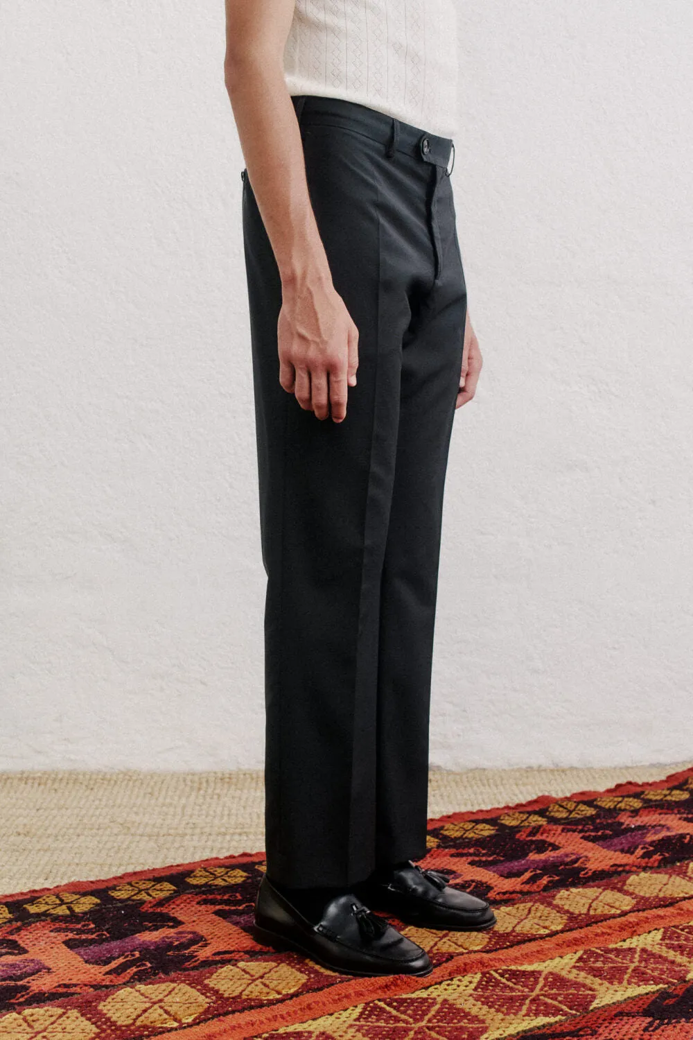 RELAXED TAILORED TROUSERS